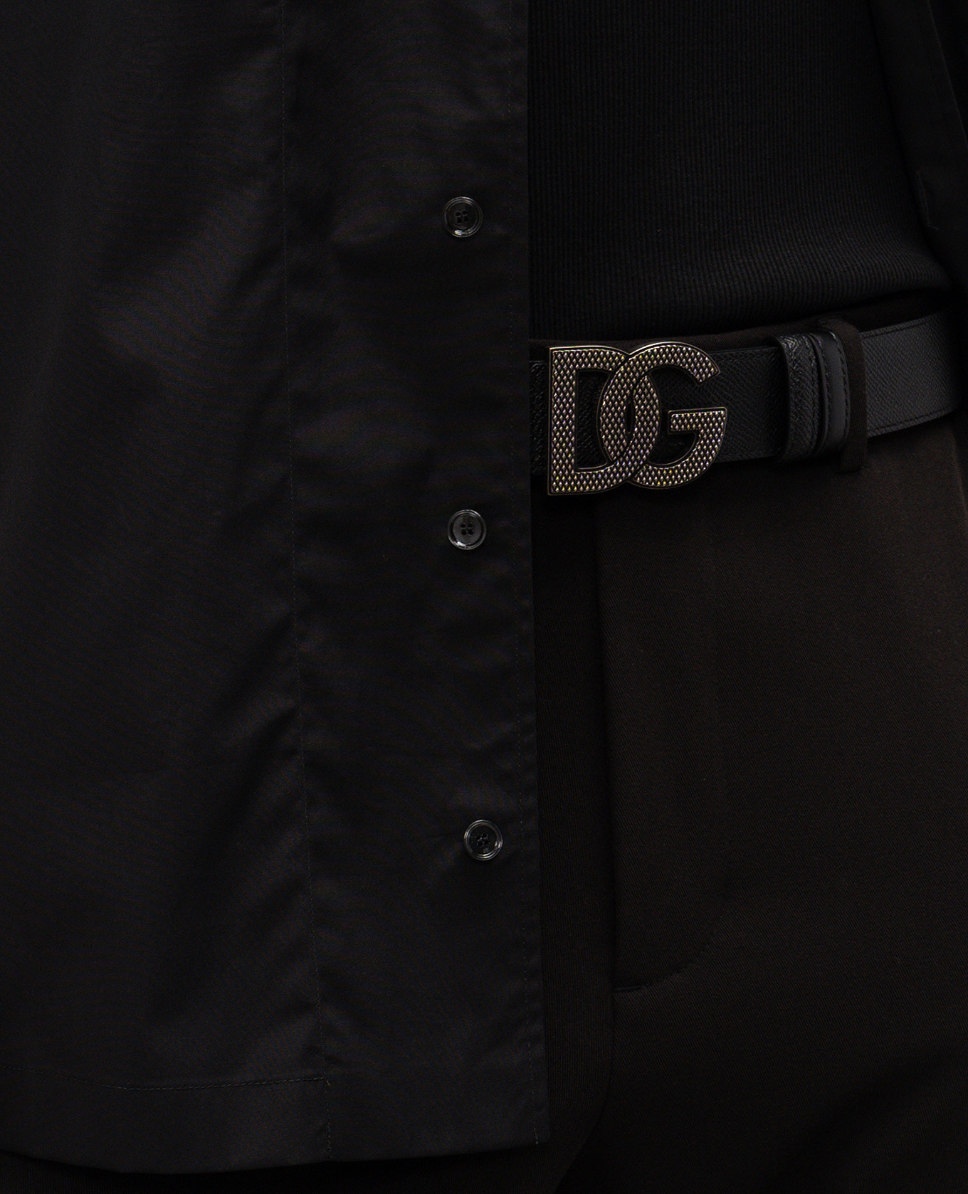 Black leather belt with logo Dolce&Gabbana
Black leather belt with logo Dolce&Gabbana