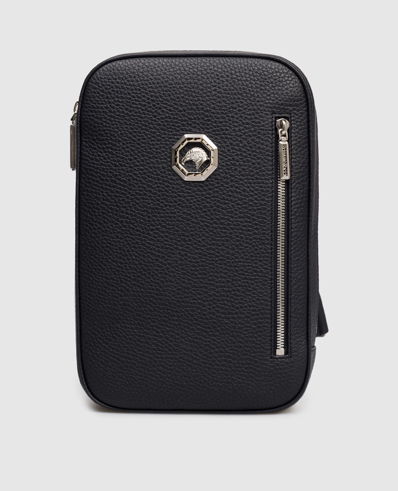 Blue leather sling bag with emblem Stefano Ricci
Blue leather sling bag with emblem Stefano Ricci