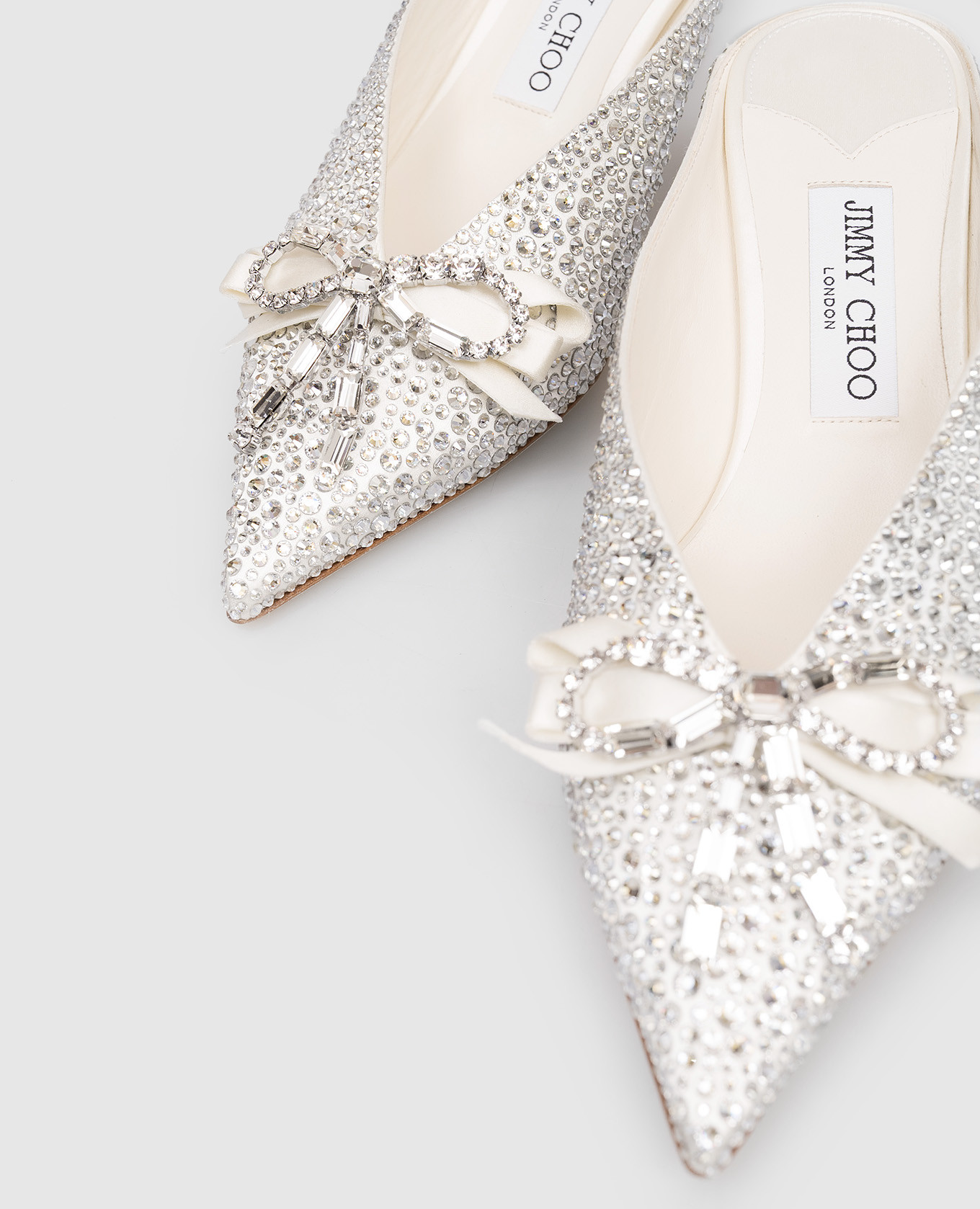 Auria crystal mules Jimmy Choo, White
Auria crystal mules Jimmy Choo, White