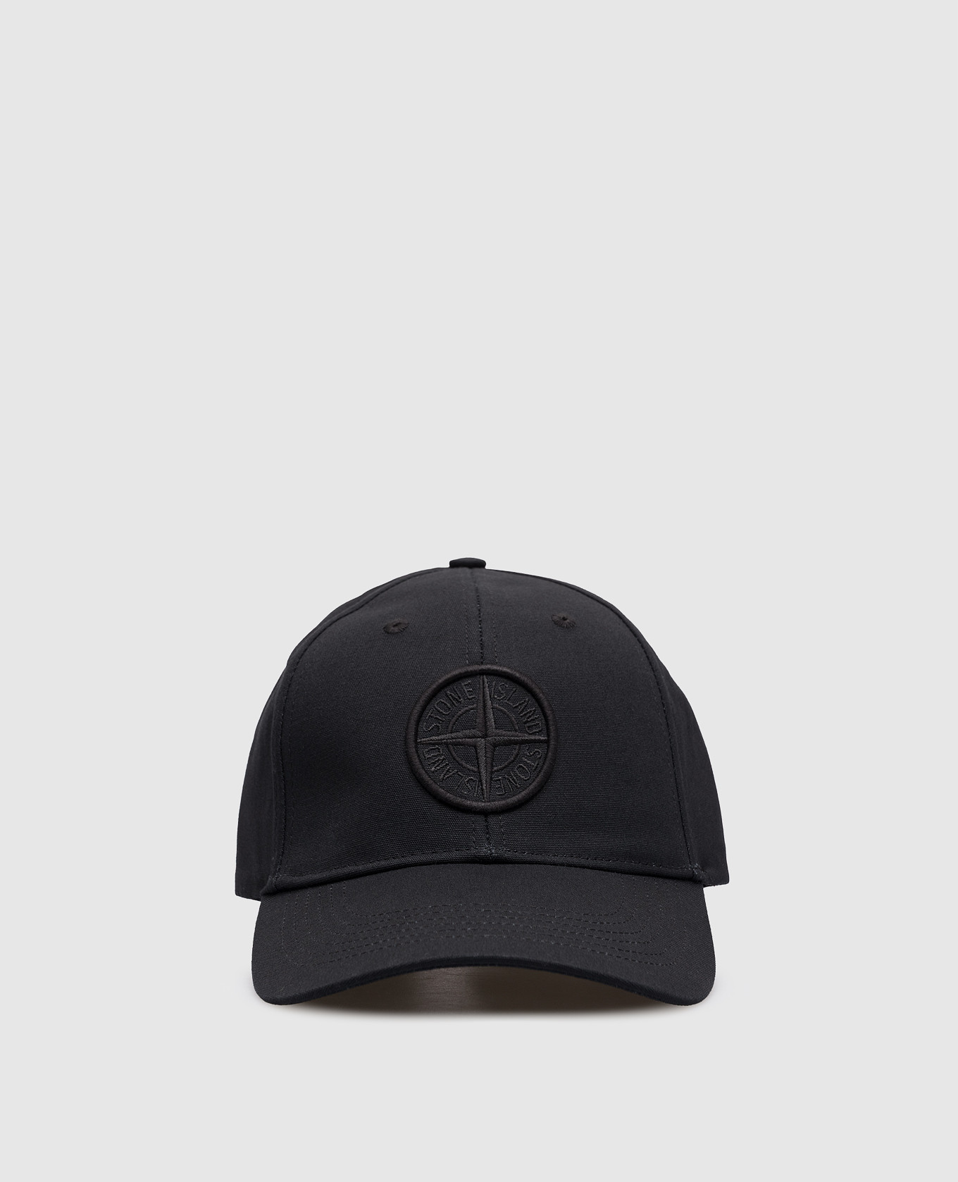 Black cap with logo embroidery Stone Island
Black cap with logo embroidery Stone Island
