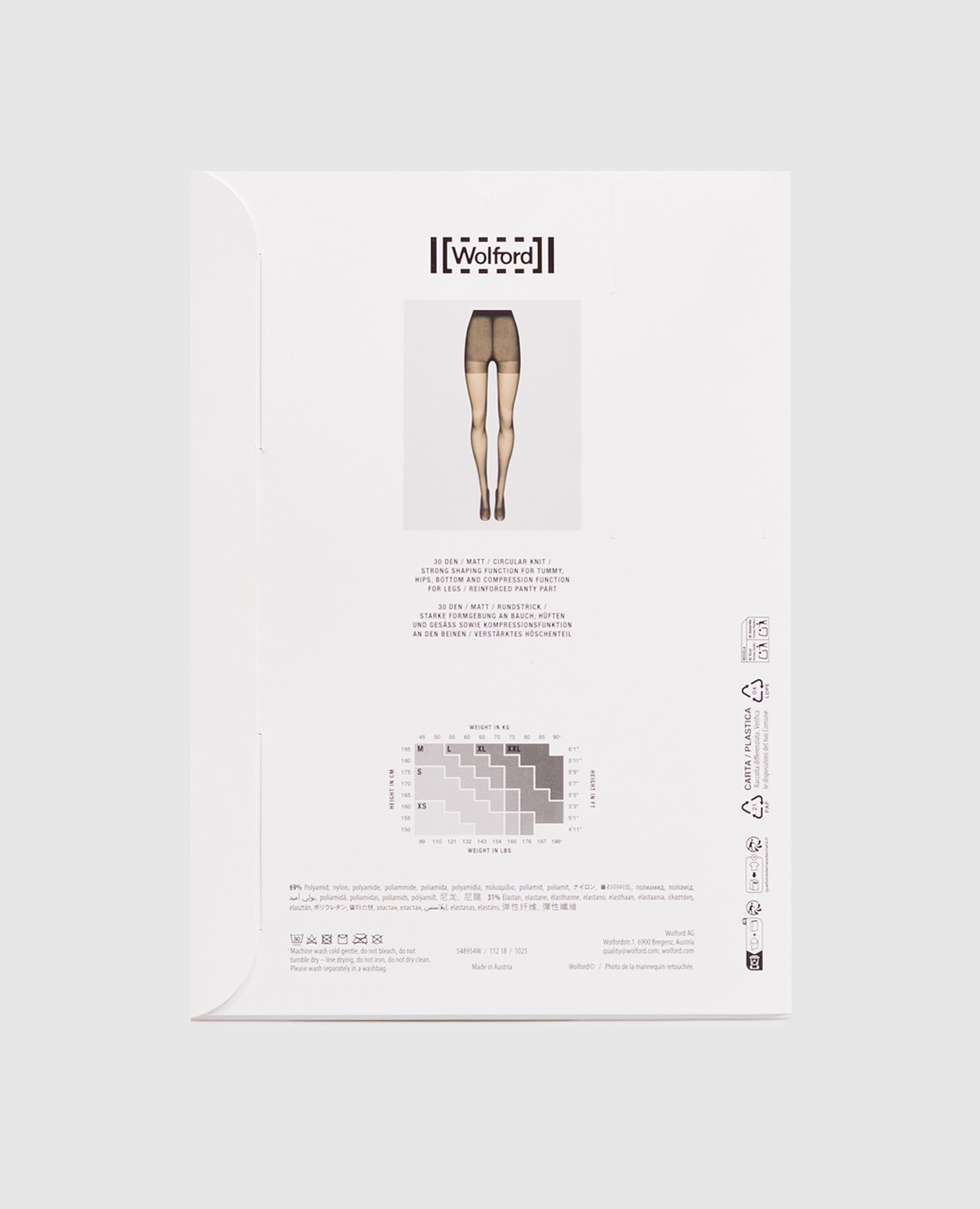 Beige tights MISS W 30 den Wolford
Beige tights MISS W 30 den Wolford