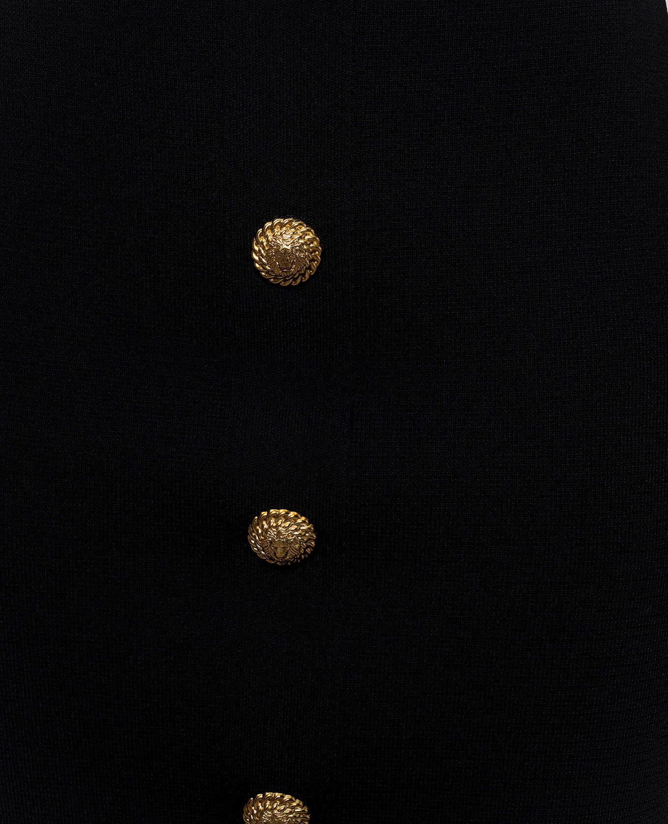 Black pencil skirt with branded rivets Balmain
Black pencil skirt with branded rivets Balmain