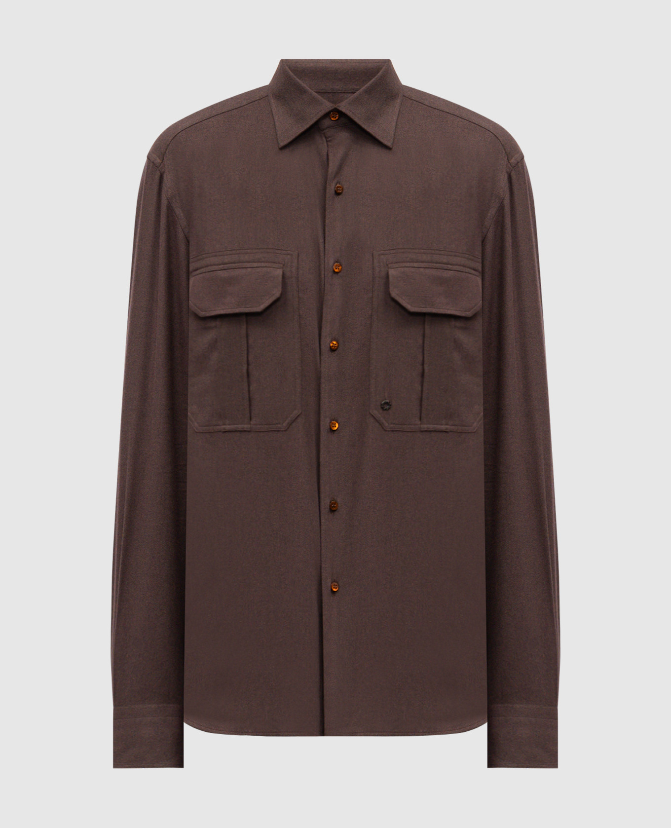 Brown shirt with pockets Stefano Ricci
Brown shirt with pockets Stefano Ricci