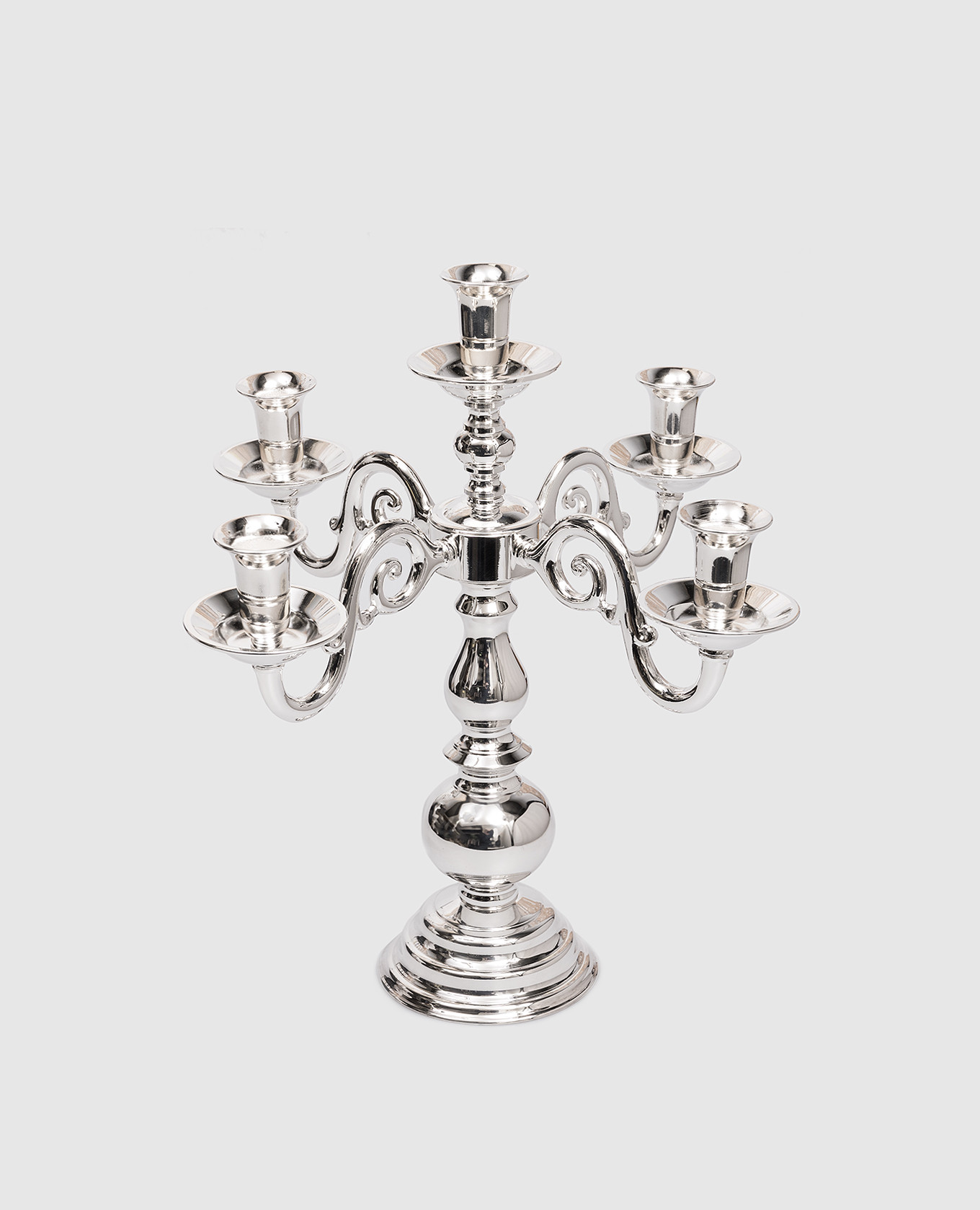 Ambasciata silver candlestick for five candles Broggi 1818
Ambasciata silver candlestick for five candles Broggi 1818