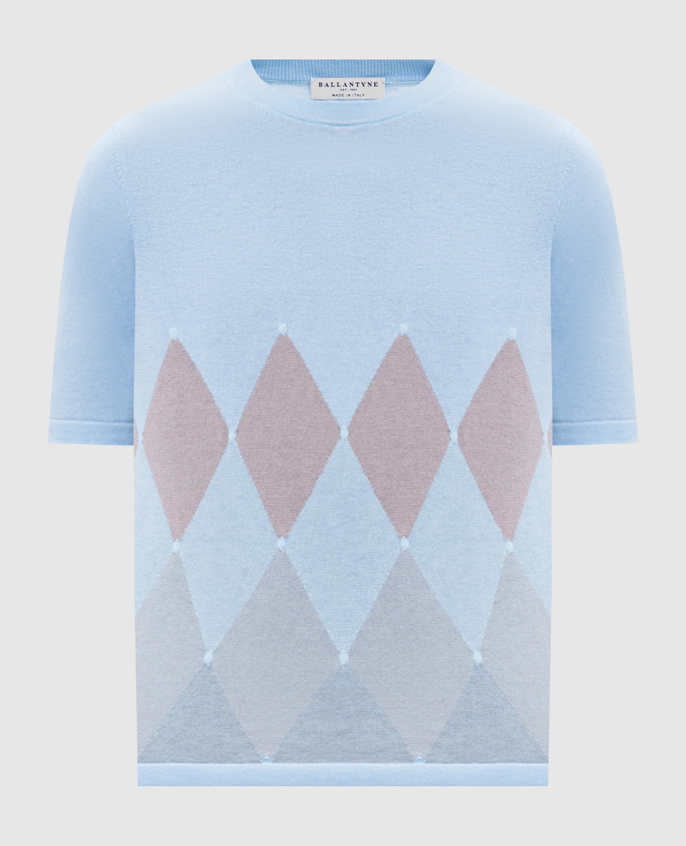 Blue cashmere patterned top Ballantyne, Light blue
Blue cashmere patterned top Ballantyne, Light blue