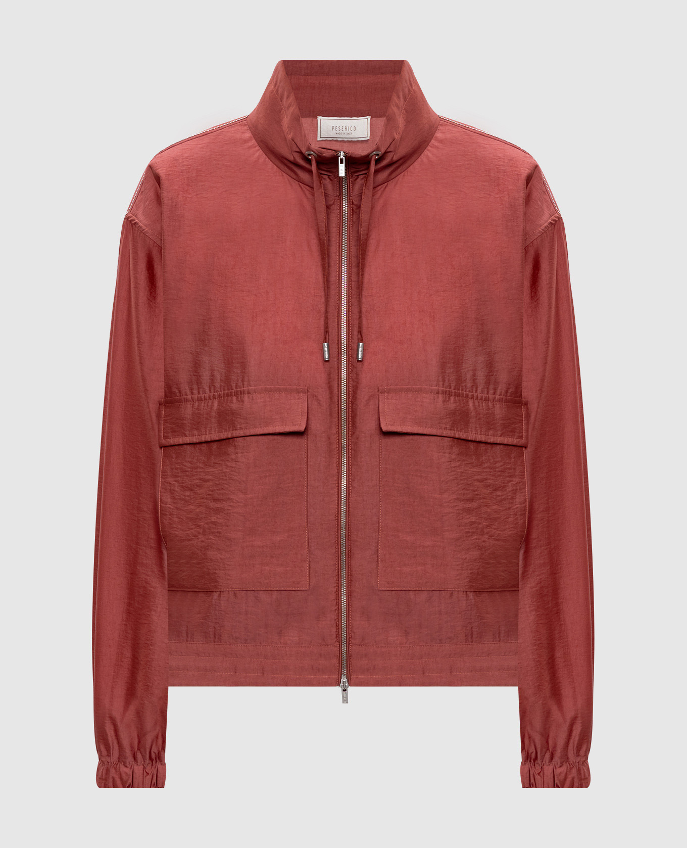 Red jacket with chain Peserico
Red jacket with chain Peserico