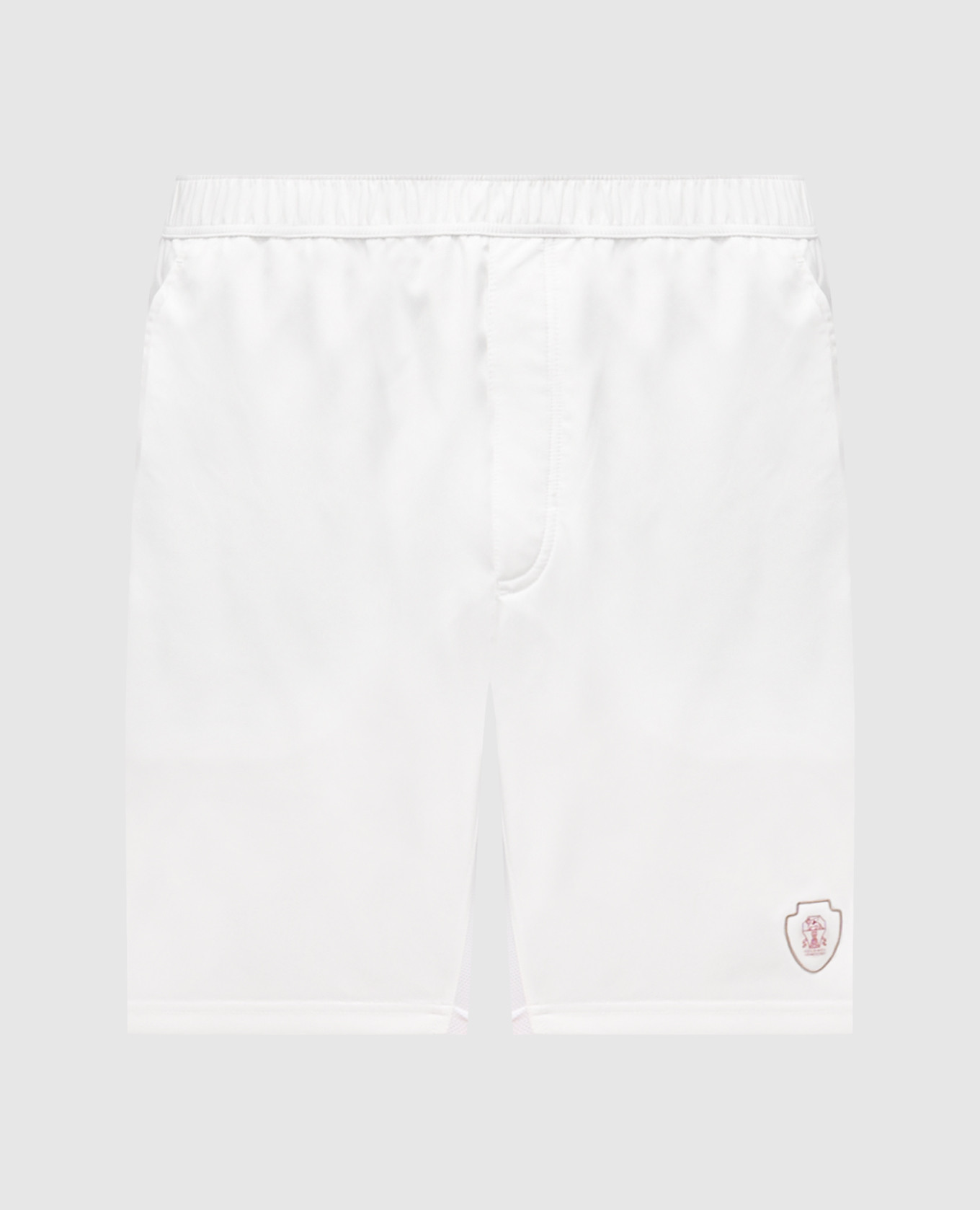 White shorts with emblem Brunello Cucinelli
White shorts with emblem Brunello Cucinelli