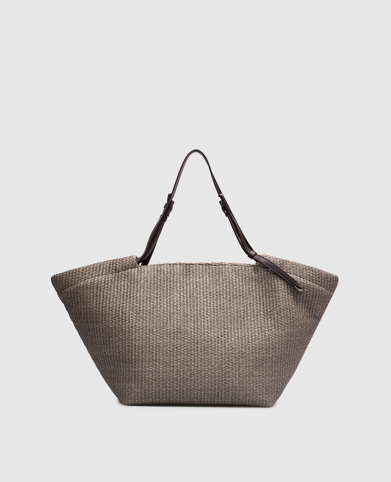 Gray raffia tote bag Brunello Cucinelli, Grey
Gray raffia tote bag Brunello Cucinelli, Grey