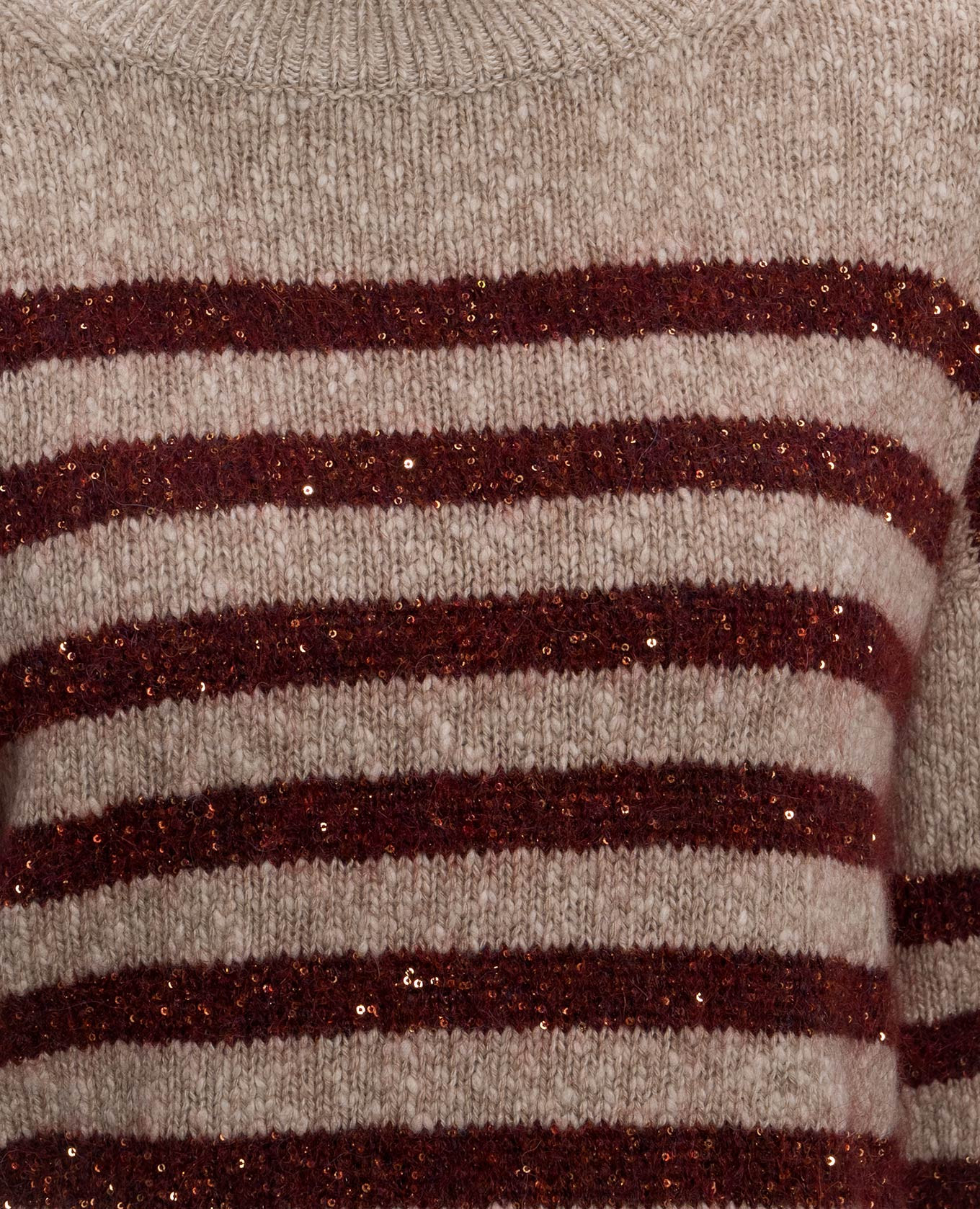 Beige striped wool and cashmere sweater Brunello Cucinelli
Beige striped wool and cashmere sweater Brunello Cucinelli