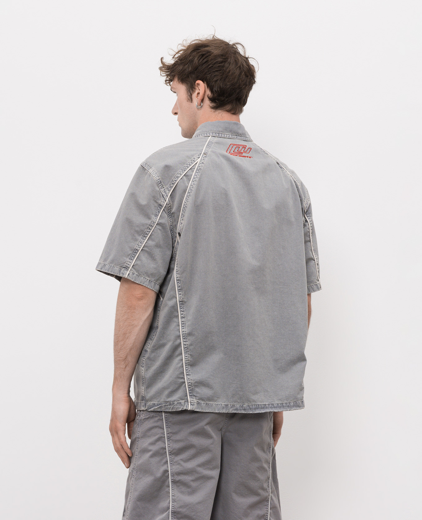 Gray shirt with logo embroidery Off-White, Grey
Gray shirt with logo embroidery Off-White, Grey