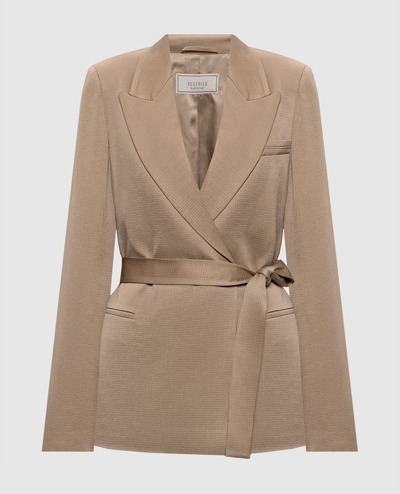 Beige double-breasted jacket Peserico
Beige double-breasted jacket Peserico