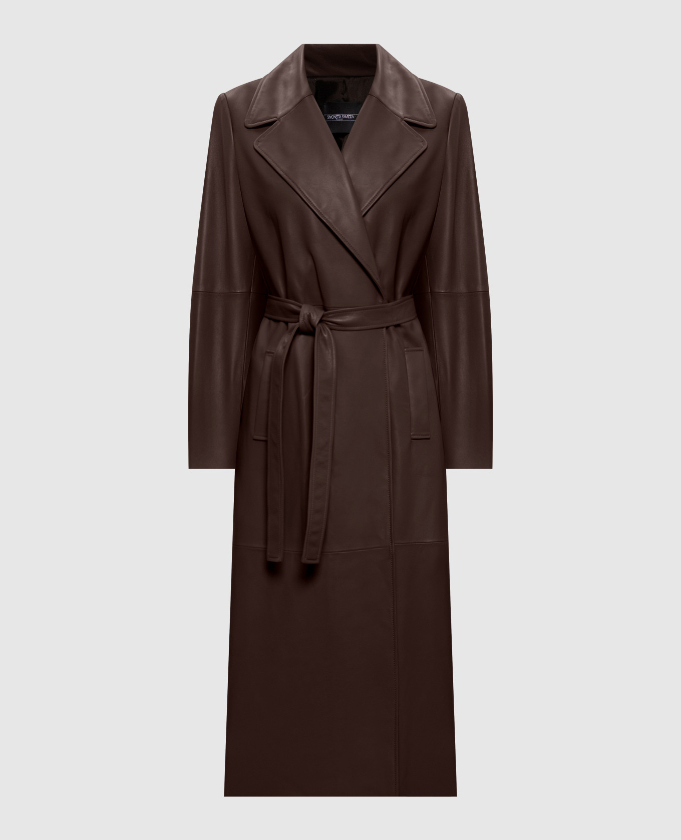 Mila brown leather coat Simonetta Ravizza
Mila brown leather coat Simonetta Ravizza