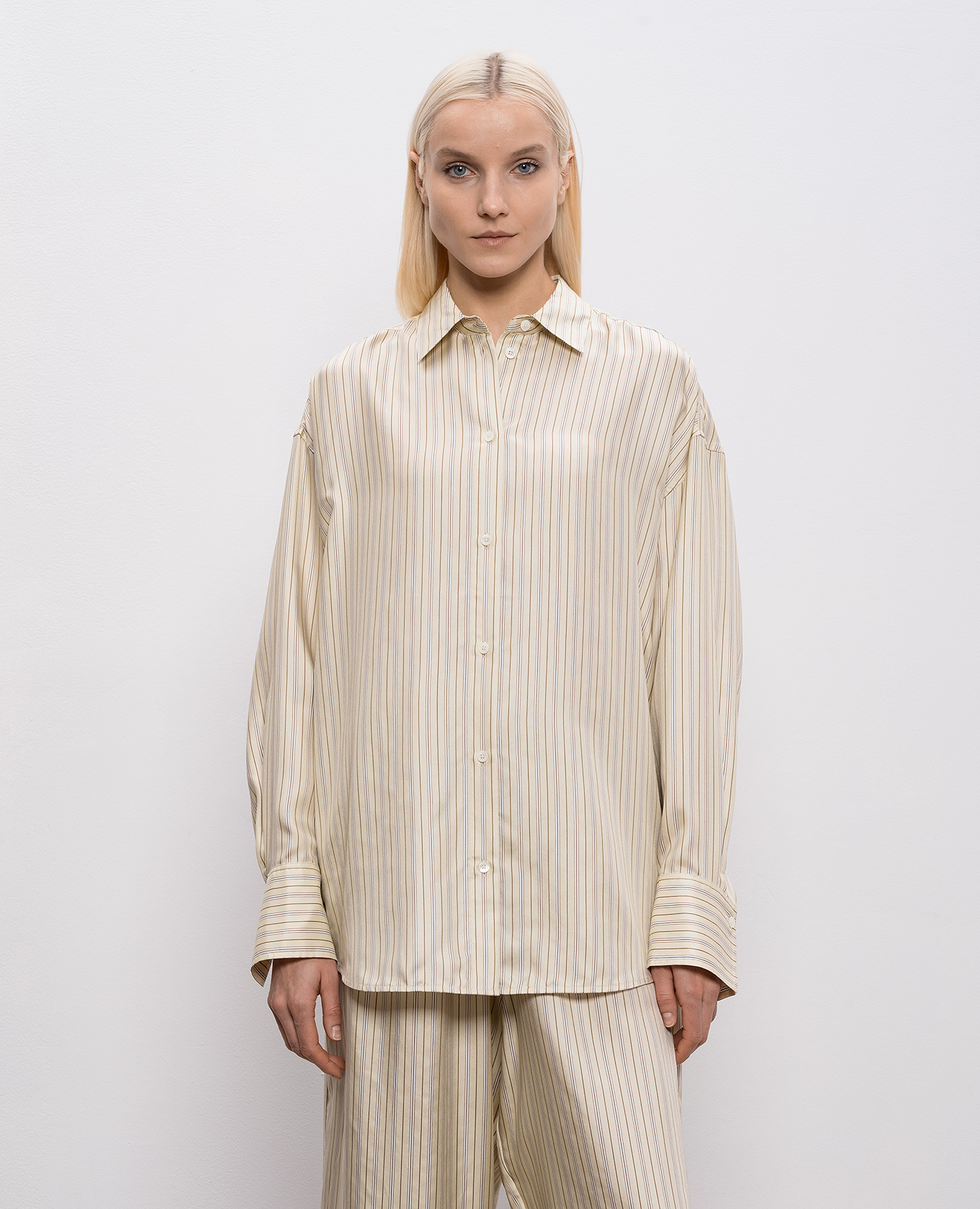 Beige striped silk blouse Toteme
Beige striped silk blouse Toteme