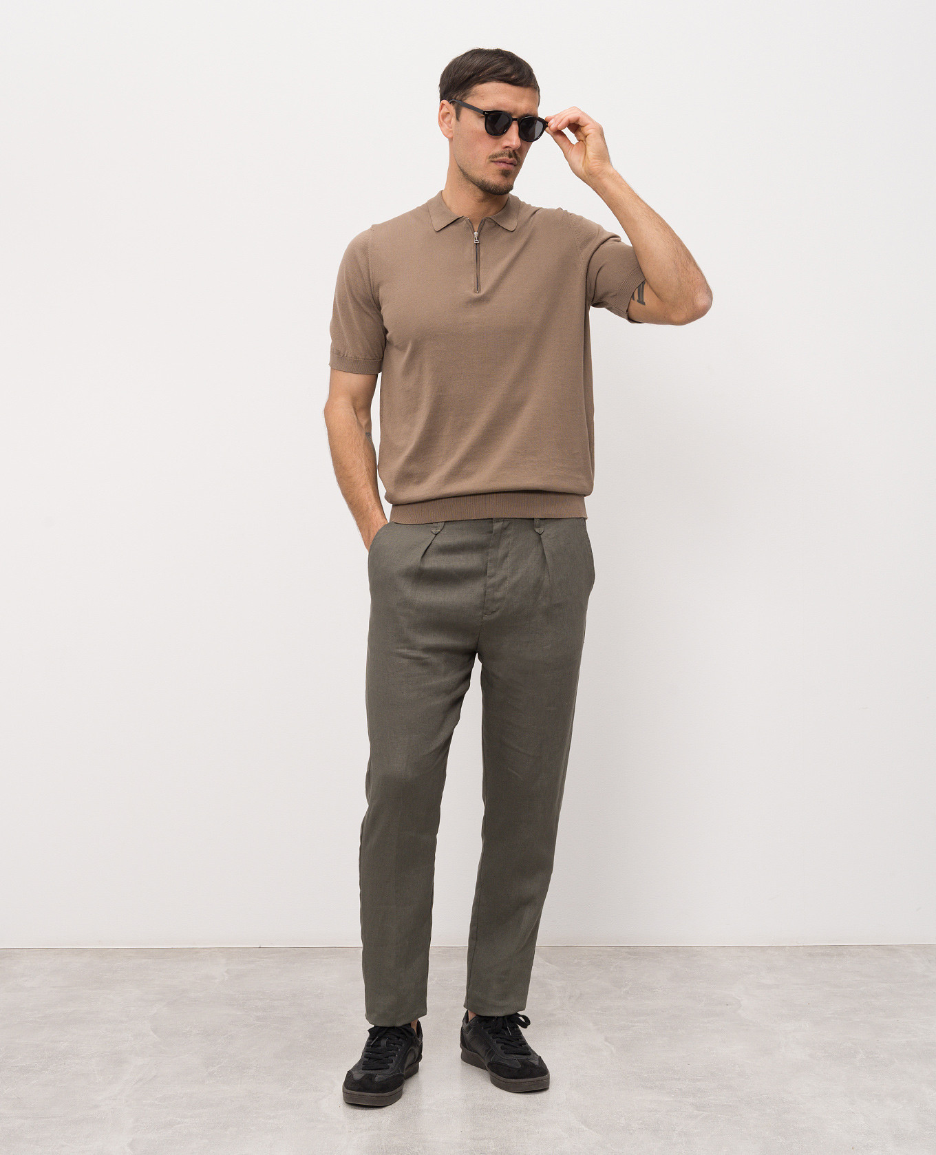 Brown polo Cashmere&Whiskey
Brown polo Cashmere&Whiskey