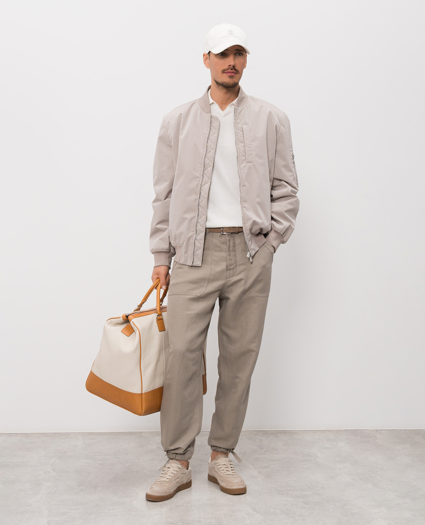Ivory polo shirt Brunello Cucinelli, Beige
Ivory polo shirt Brunello Cucinelli, Beige