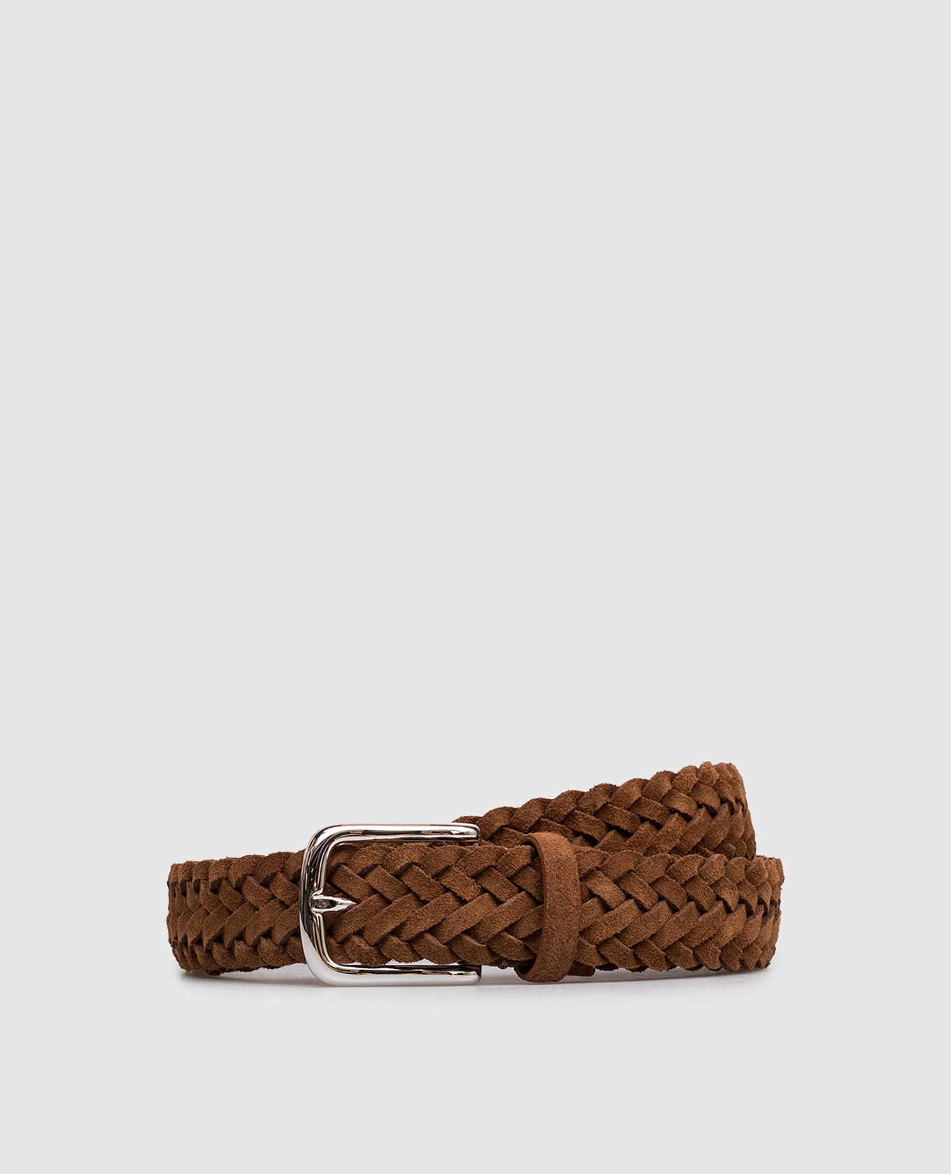 Brown suede belt with weaving Pini Parma
Brown suede belt with weaving Pini Parma