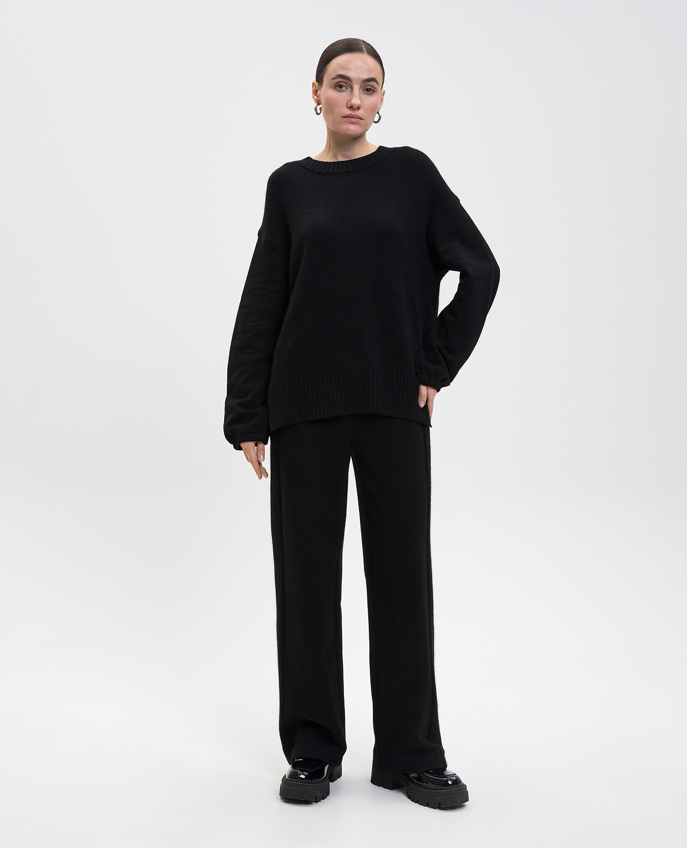 Black pants with logo Twinset
Black pants with logo Twinset