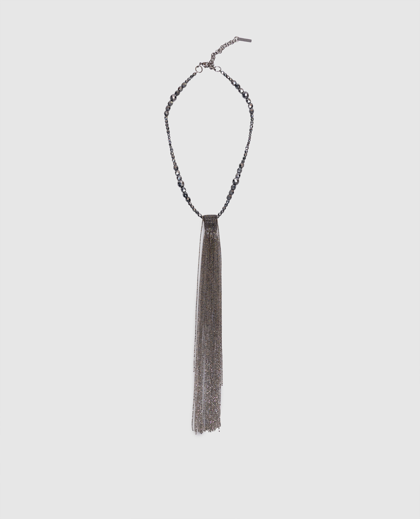 Gray necklace with monil chain Peserico, Grey
Gray necklace with monil chain Peserico, Grey