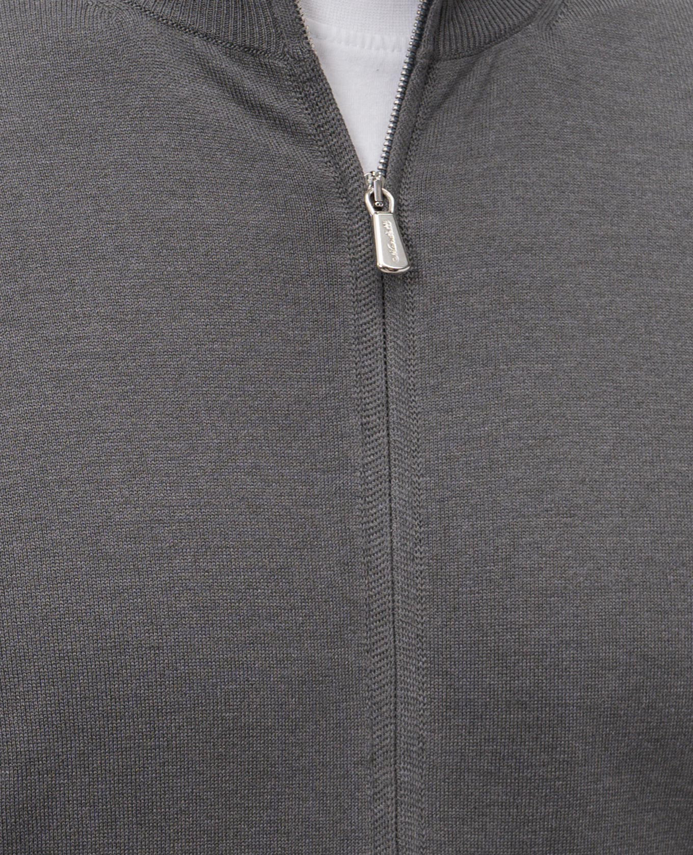 Gray cardigan with silk Enrico Mandelli, Grey
Gray cardigan with silk Enrico Mandelli, Grey