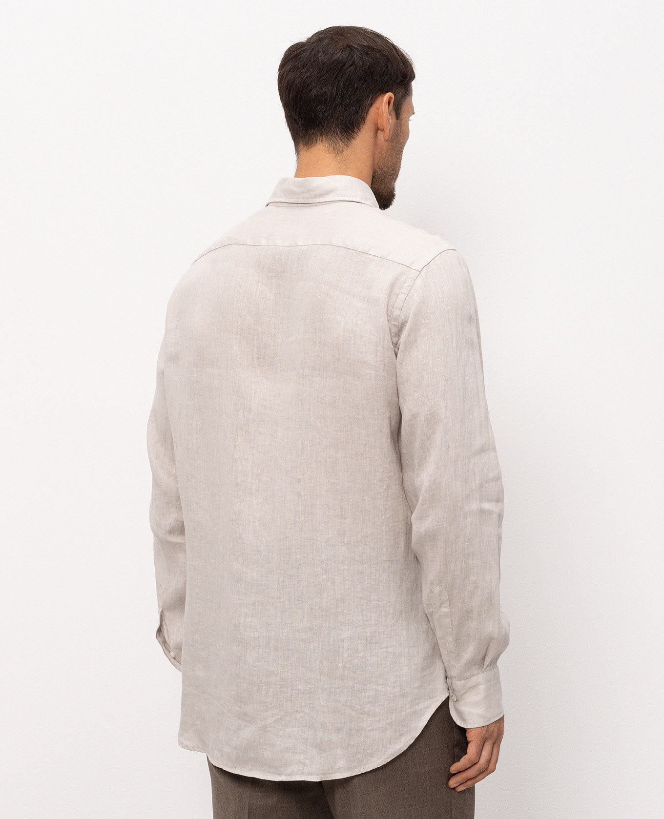Beige linen shirt Pini Parma
Beige linen shirt Pini Parma