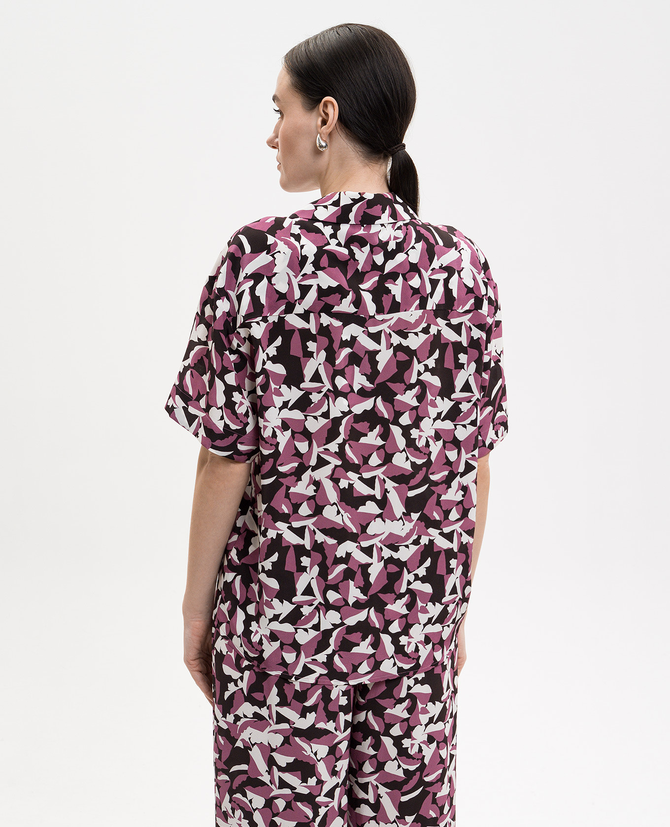 Pink printed silk blouse Asceno
Pink printed silk blouse Asceno