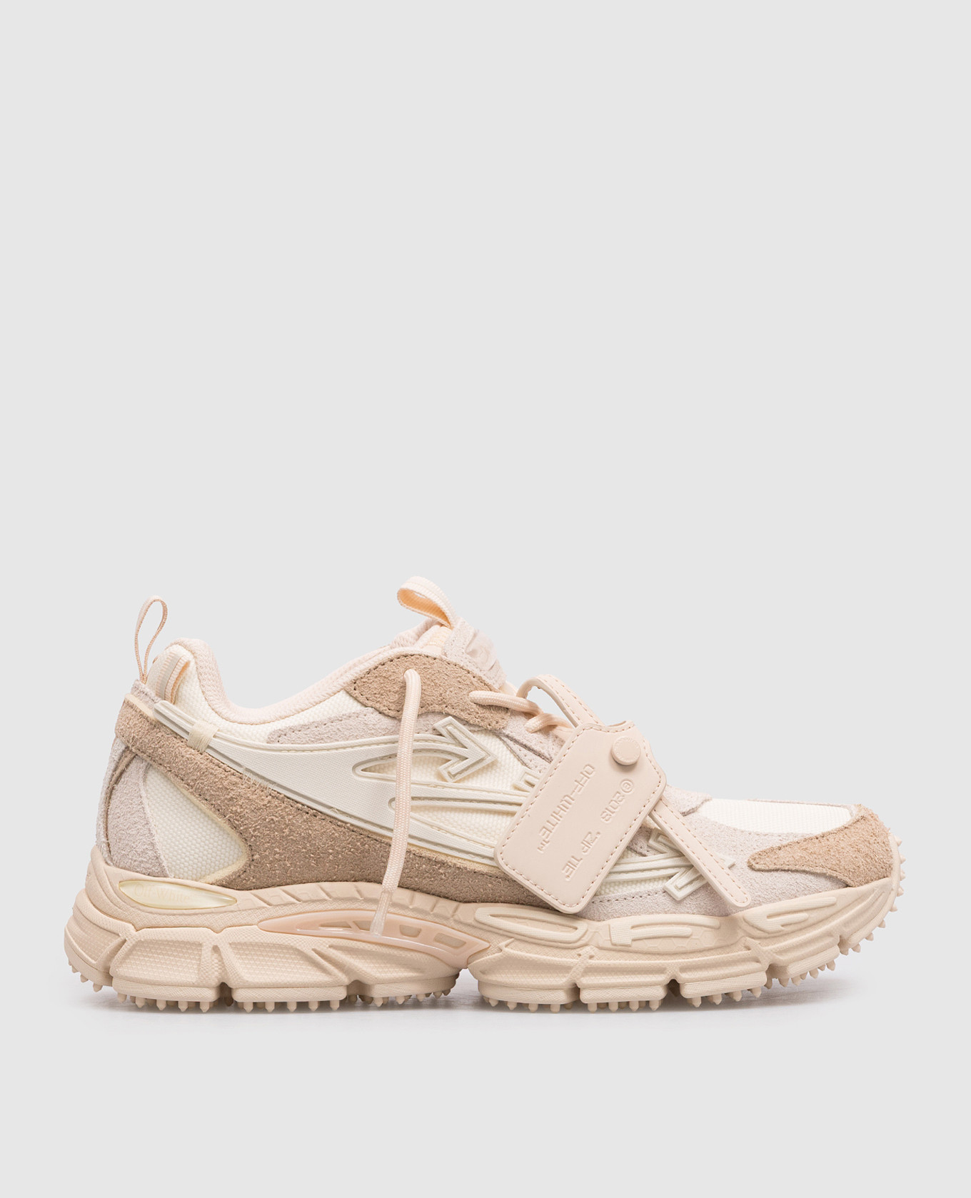 Beige Be Right Back logo combination sneakers Off-White
Beige Be Right Back logo combination sneakers Off-White