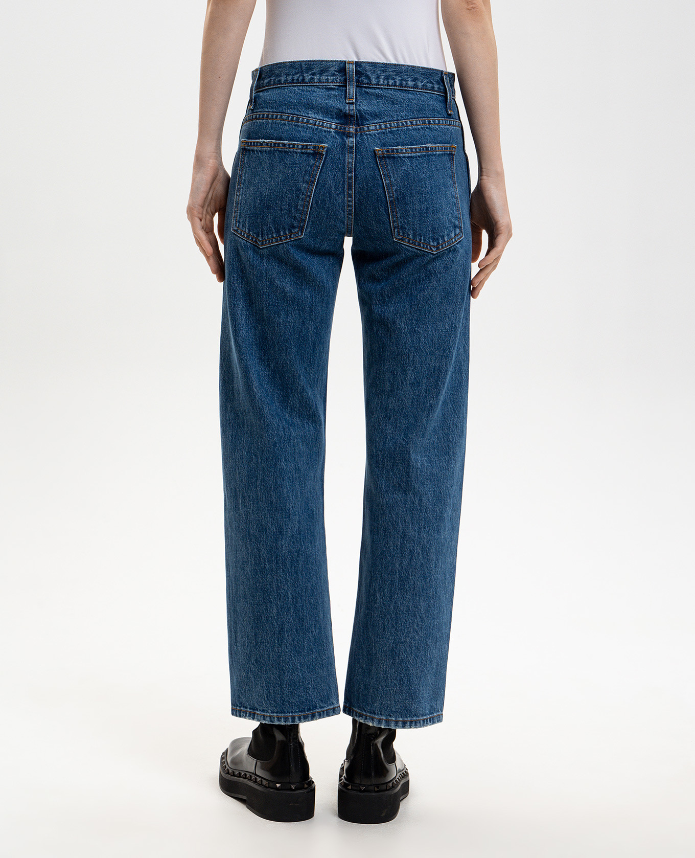 Kerrie blue jeans Khaite
Kerrie blue jeans Khaite