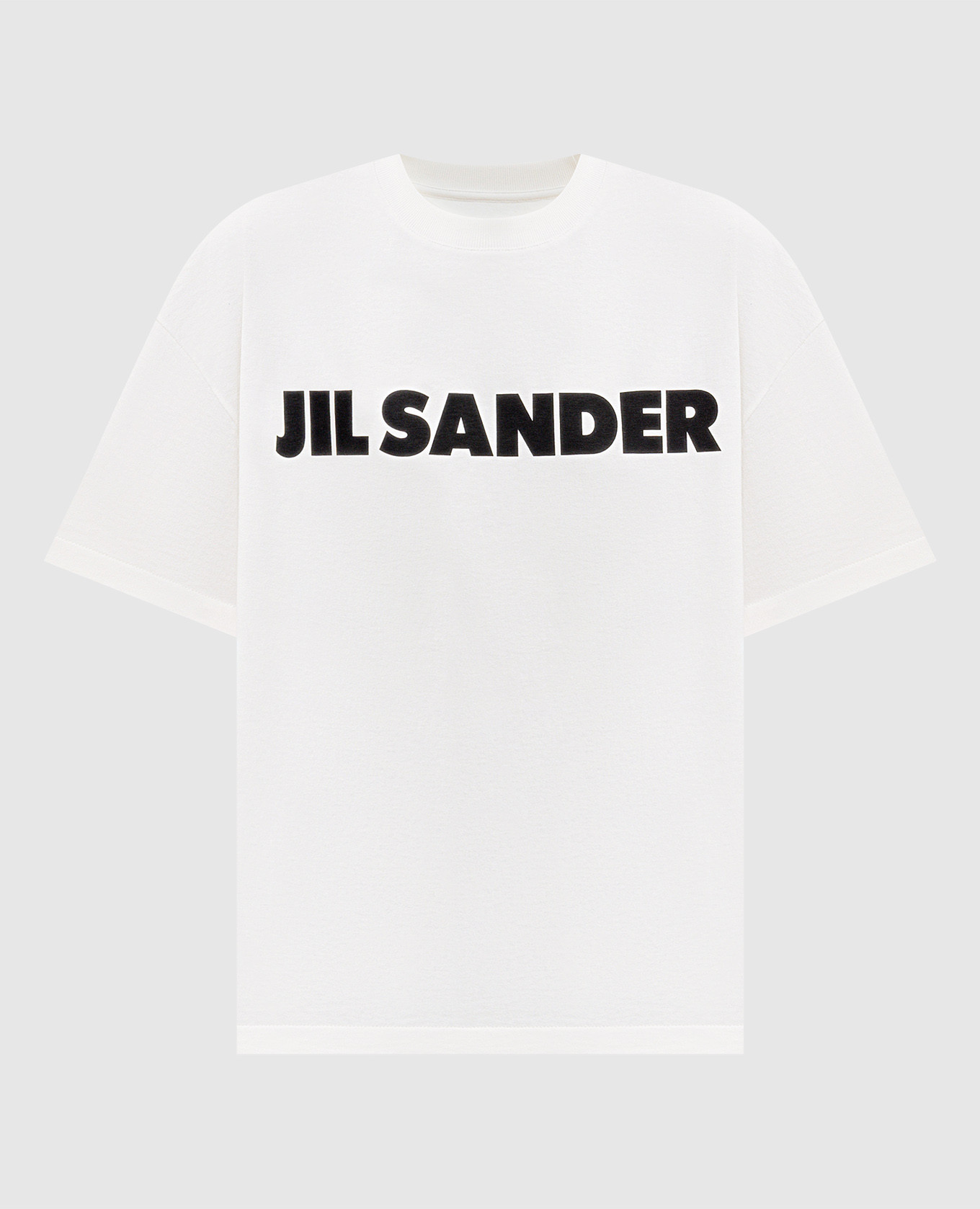 White straight-cut T-shirt with logo Jil Sander
White straight-cut T-shirt with logo Jil Sander