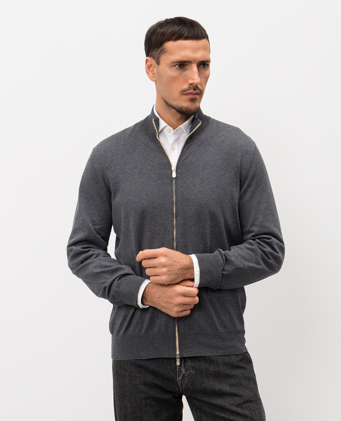 Gray cardigan Brunello Cucinelli, Grey
Gray cardigan Brunello Cucinelli, Grey