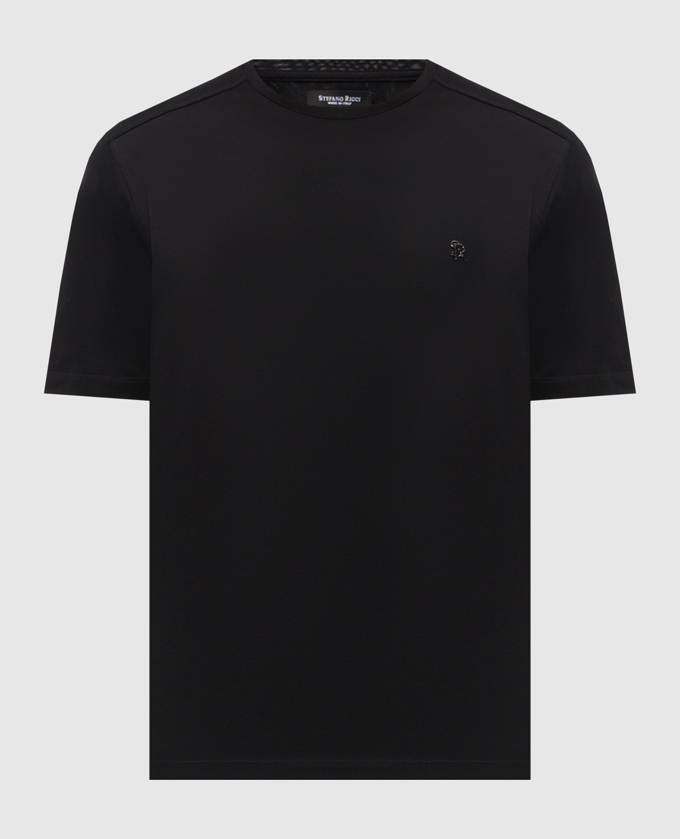 Black T-shirt with monogram logo Stefano Ricci
Black T-shirt with monogram logo Stefano Ricci