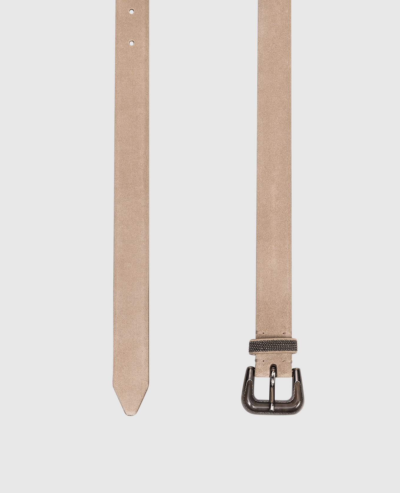 Beige suede belt with monil chain Brunello Cucinelli
Beige suede belt with monil chain Brunello Cucinelli