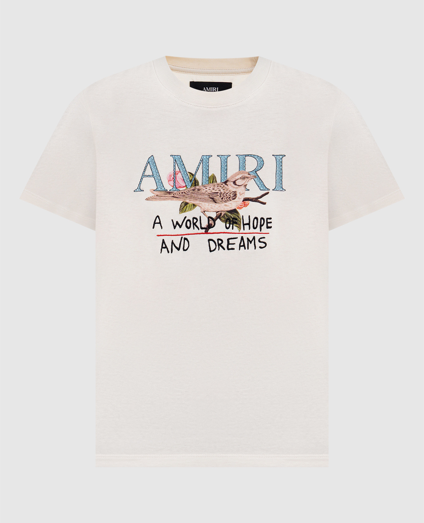 Beige T-shirt A World Of Hope And Dreams AMIRI
Beige T-shirt A World Of Hope And Dreams AMIRI
