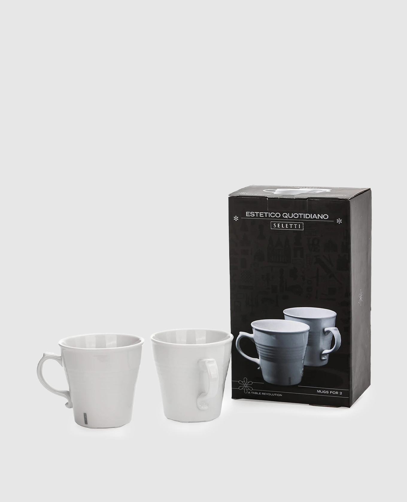 Set of white porcelain cups Estetico Quotidiano SELETTI
Set of white porcelain cups Estetico Quotidiano SELETTI
