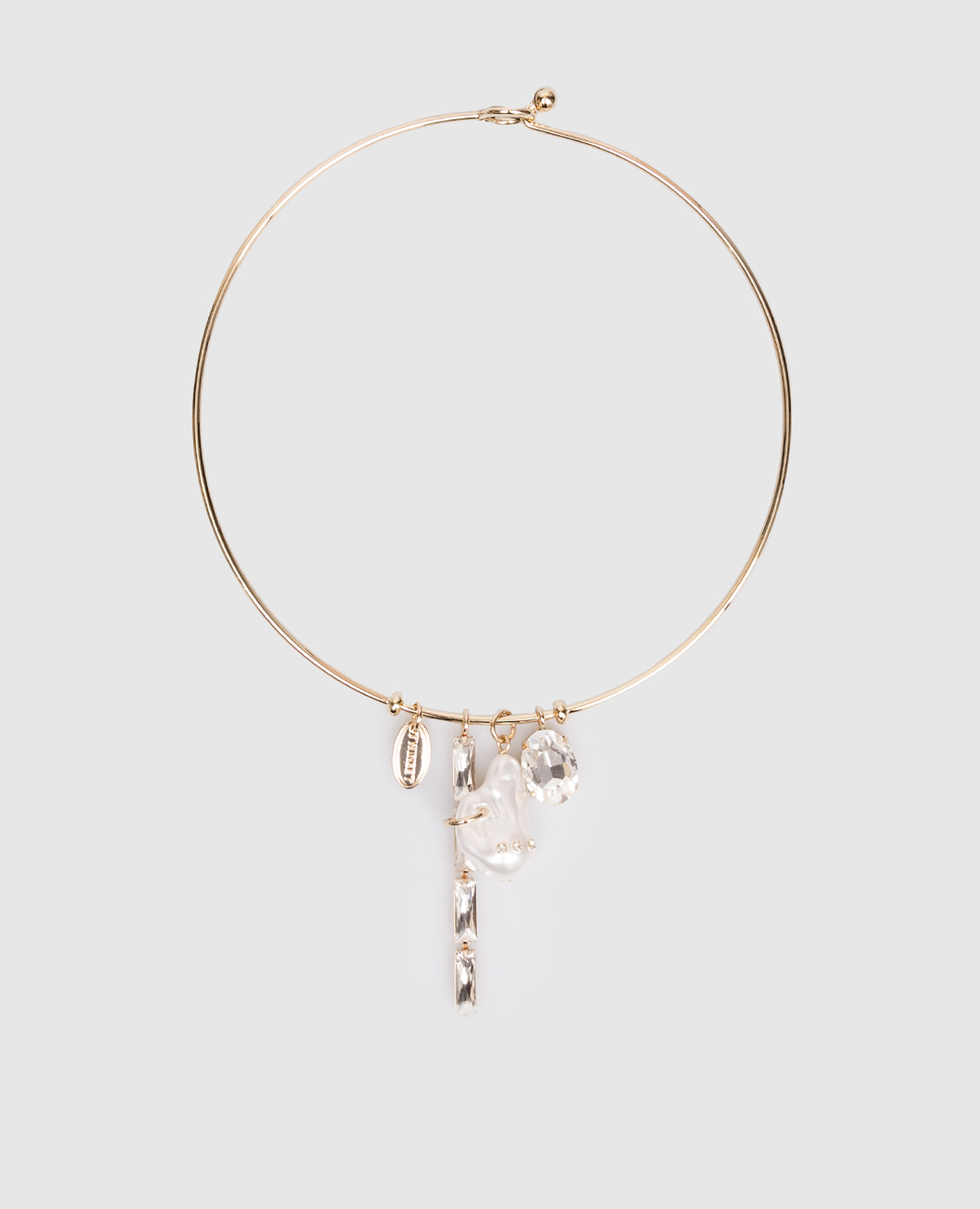 Golden necklace with pendants Twinset
Golden necklace with pendants Twinset