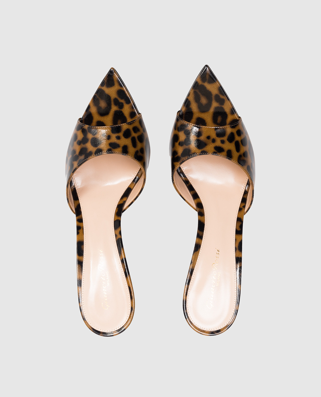 Animal print leather mules Gianvito Rossi, Brown
Animal print leather mules Gianvito Rossi, Brown