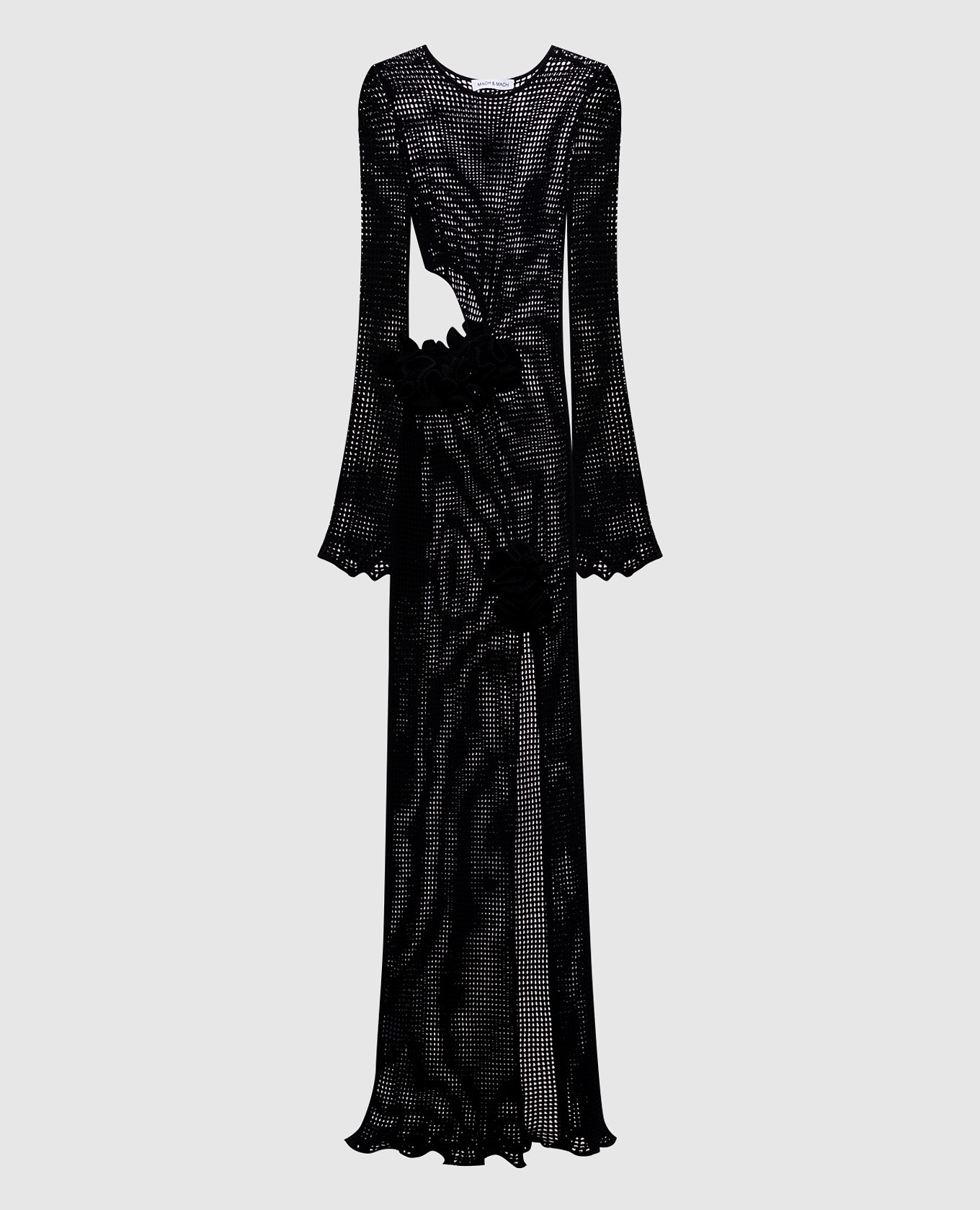 Black maxi dress with applique Mach&Mach
Black maxi dress with applique Mach&Mach