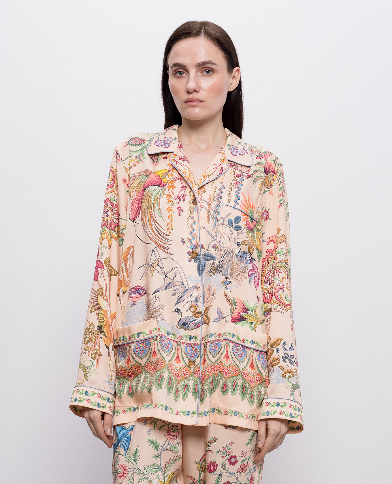 Pink pajama-style blouse Etro
Pink pajama-style blouse Etro