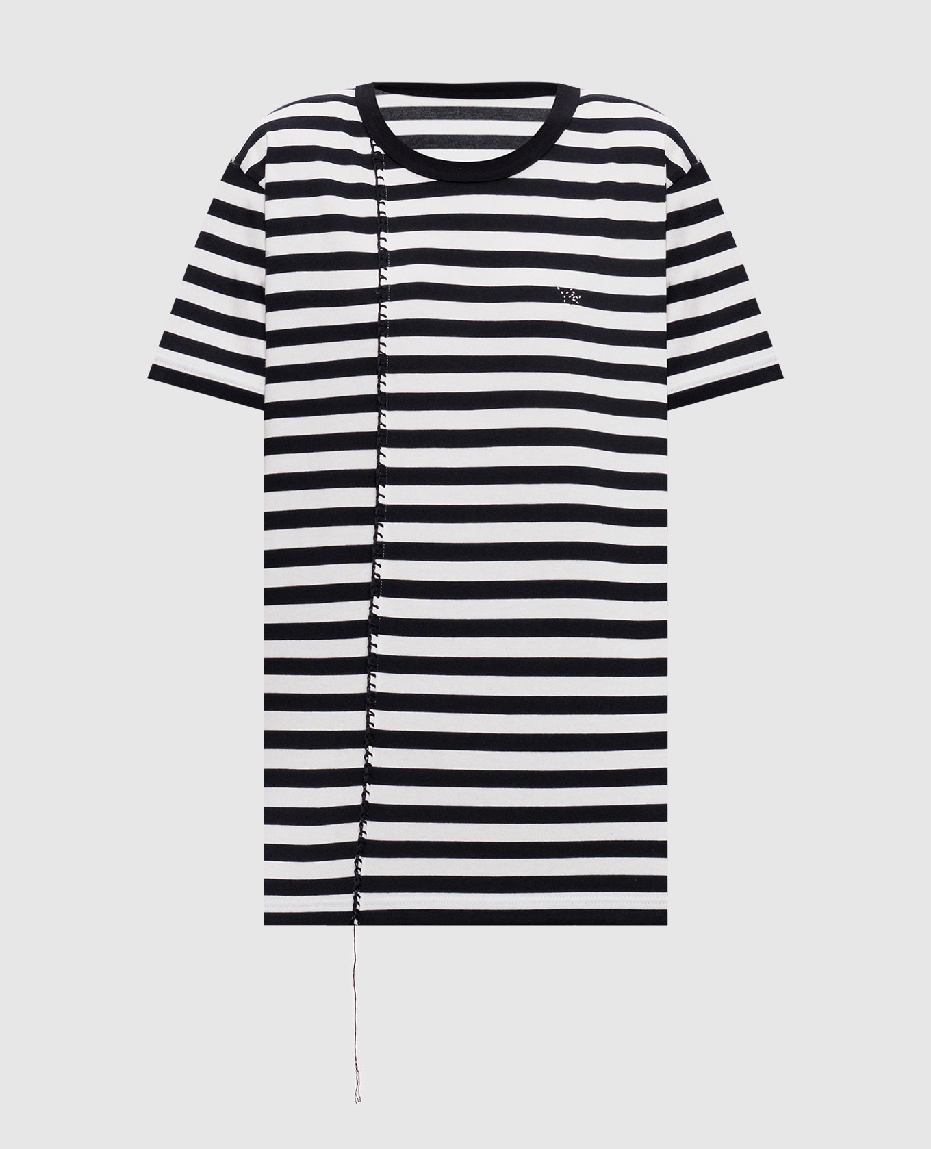 Striped T-shirt with monogram Y`S Yamamoto, White
Striped T-shirt with monogram Y`S Yamamoto, White