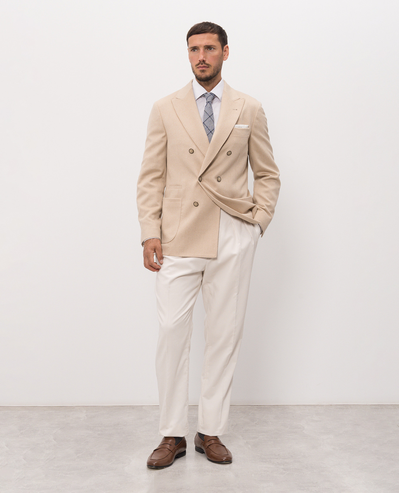 Ivory corduroy pants Brunello Cucinelli, Beige
Ivory corduroy pants Brunello Cucinelli, Beige