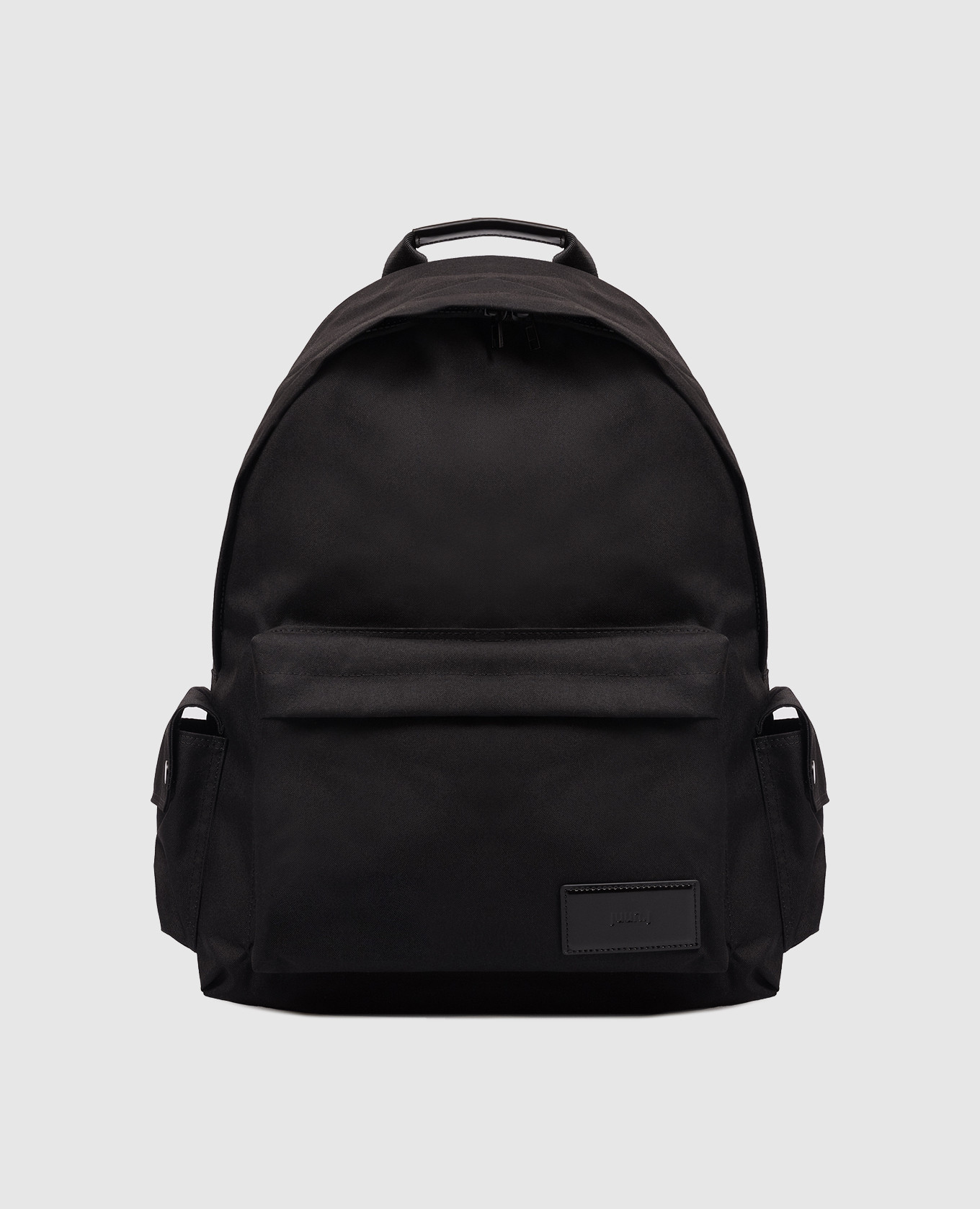Black backpack with logo patch Juun.j
Black backpack with logo patch Juun.j