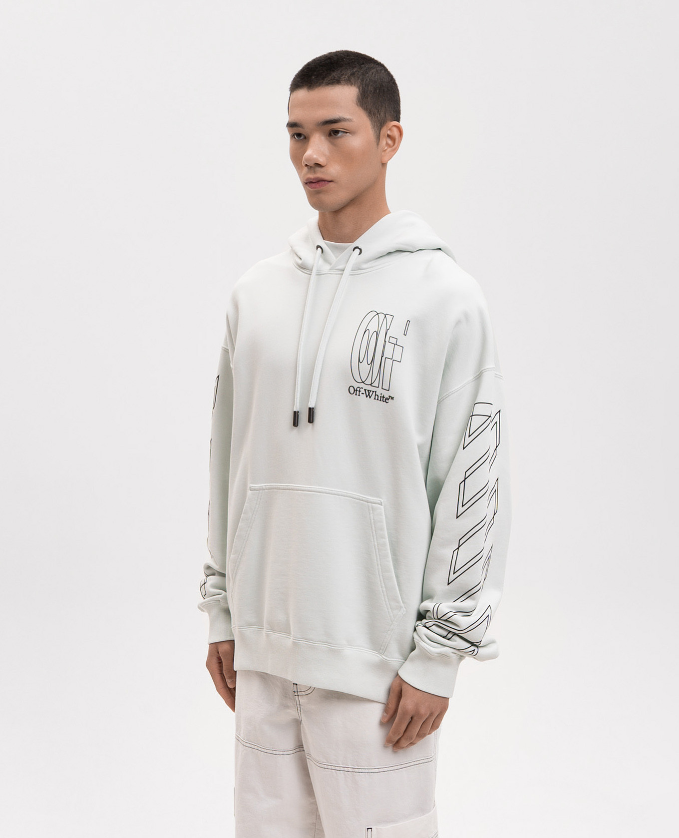 Green hoodie with Double Arrow emblem Off-White
Green hoodie with Double Arrow emblem Off-White