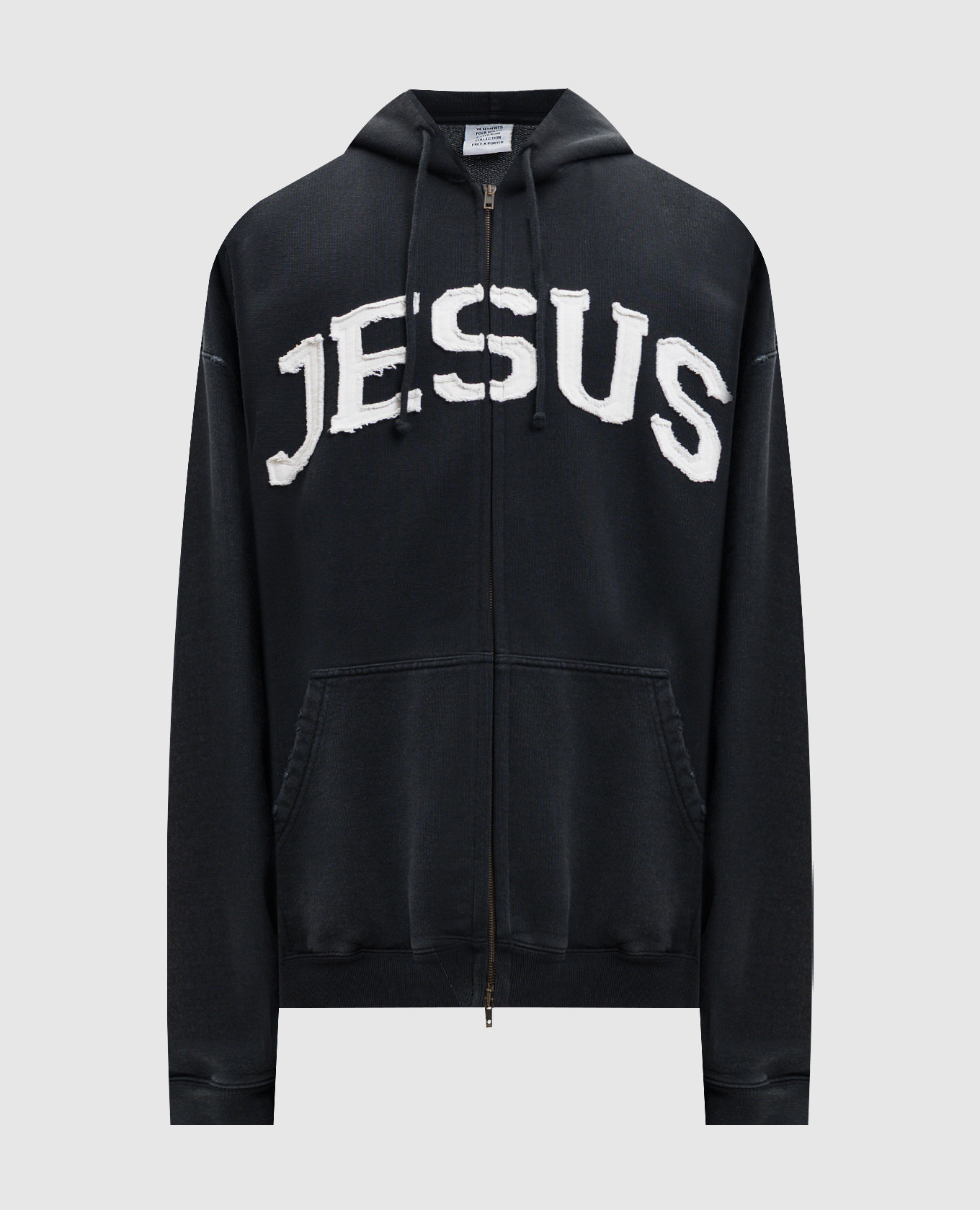 Black Jesus Christ sports jacket Vetements
Black Jesus Christ sports jacket Vetements