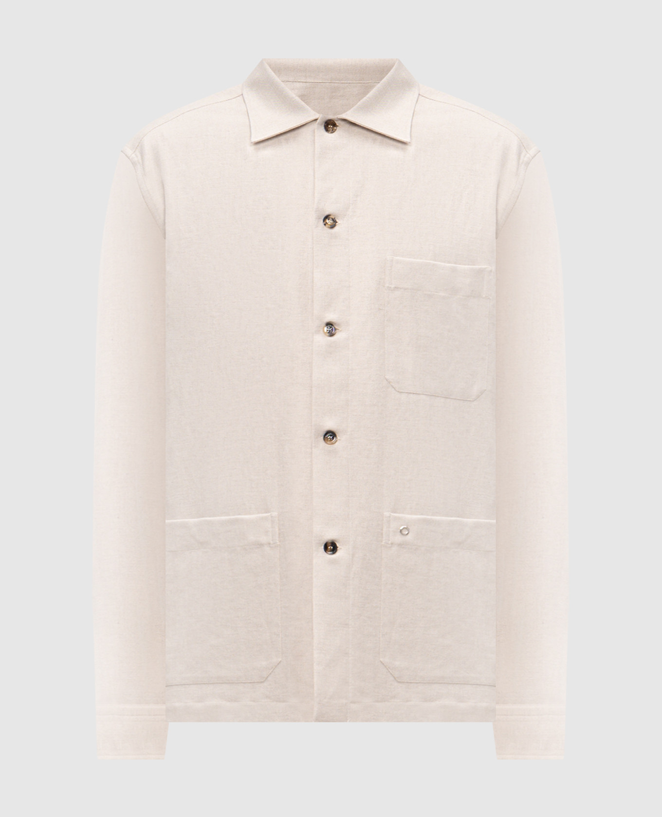 Beige linen shirt Stefano Ricci
Beige linen shirt Stefano Ricci