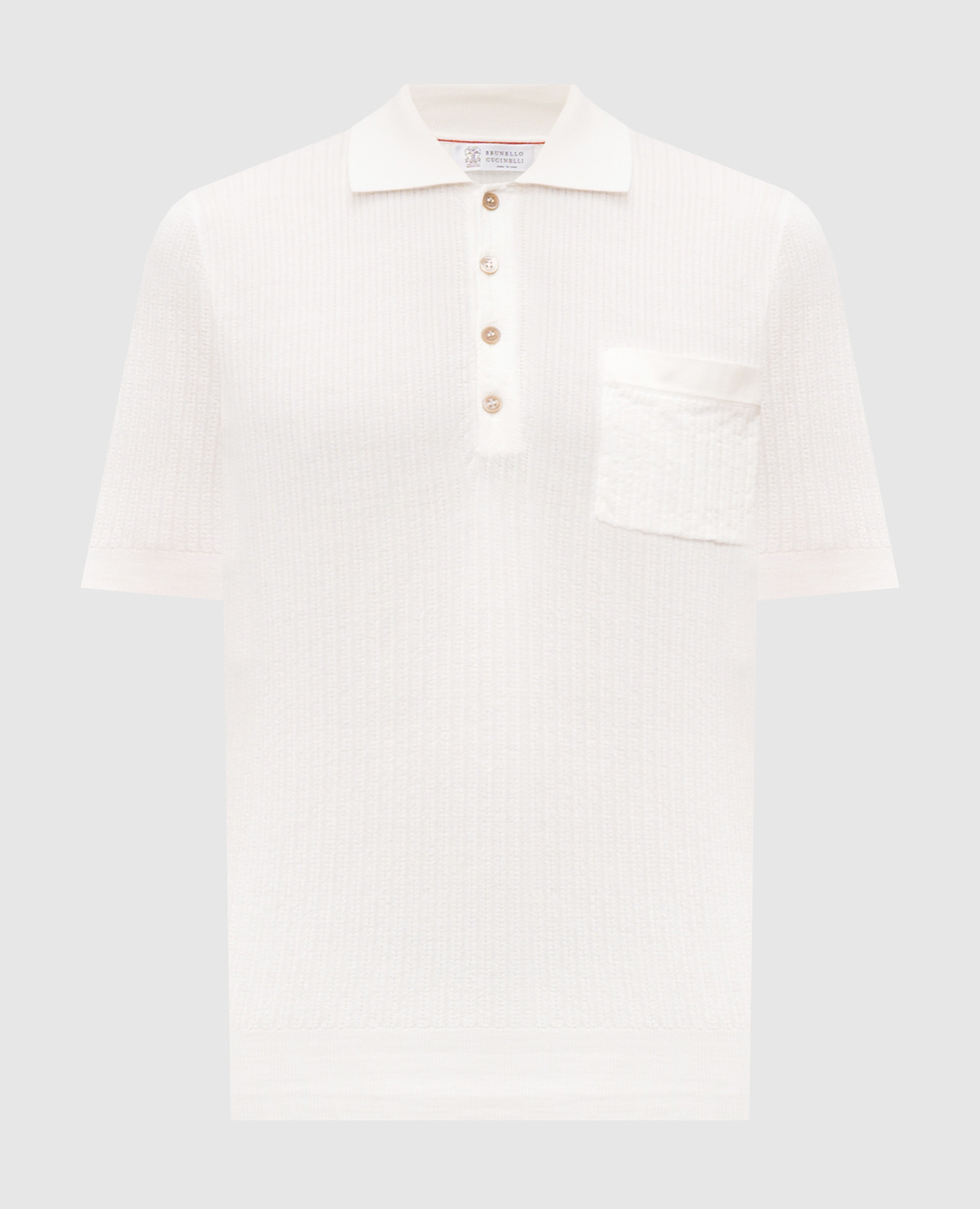White polo Brunello Cucinelli
White polo Brunello Cucinelli