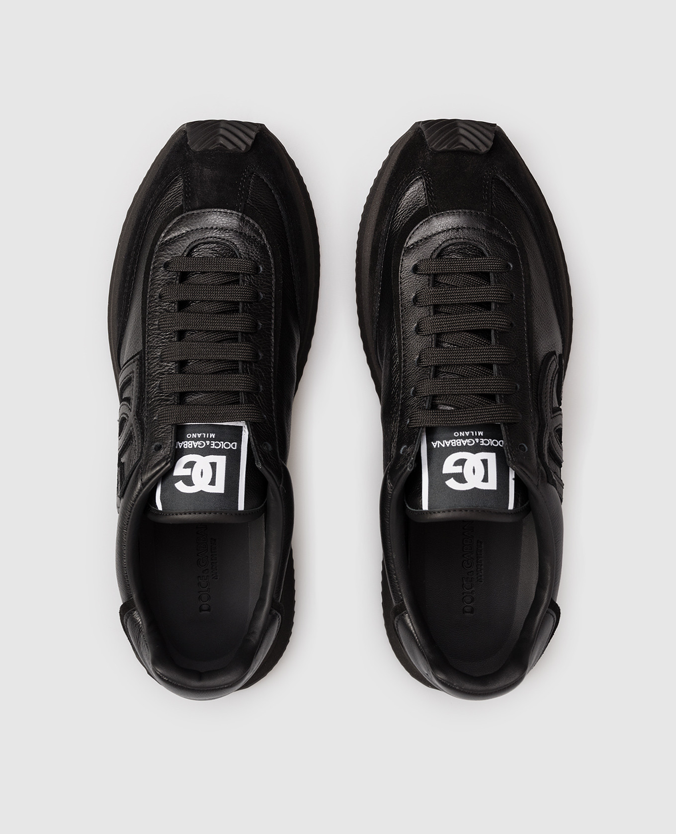 Black DG Cushion Leather Sneakers Dolce&Gabbana
Black DG Cushion Leather Sneakers Dolce&Gabbana