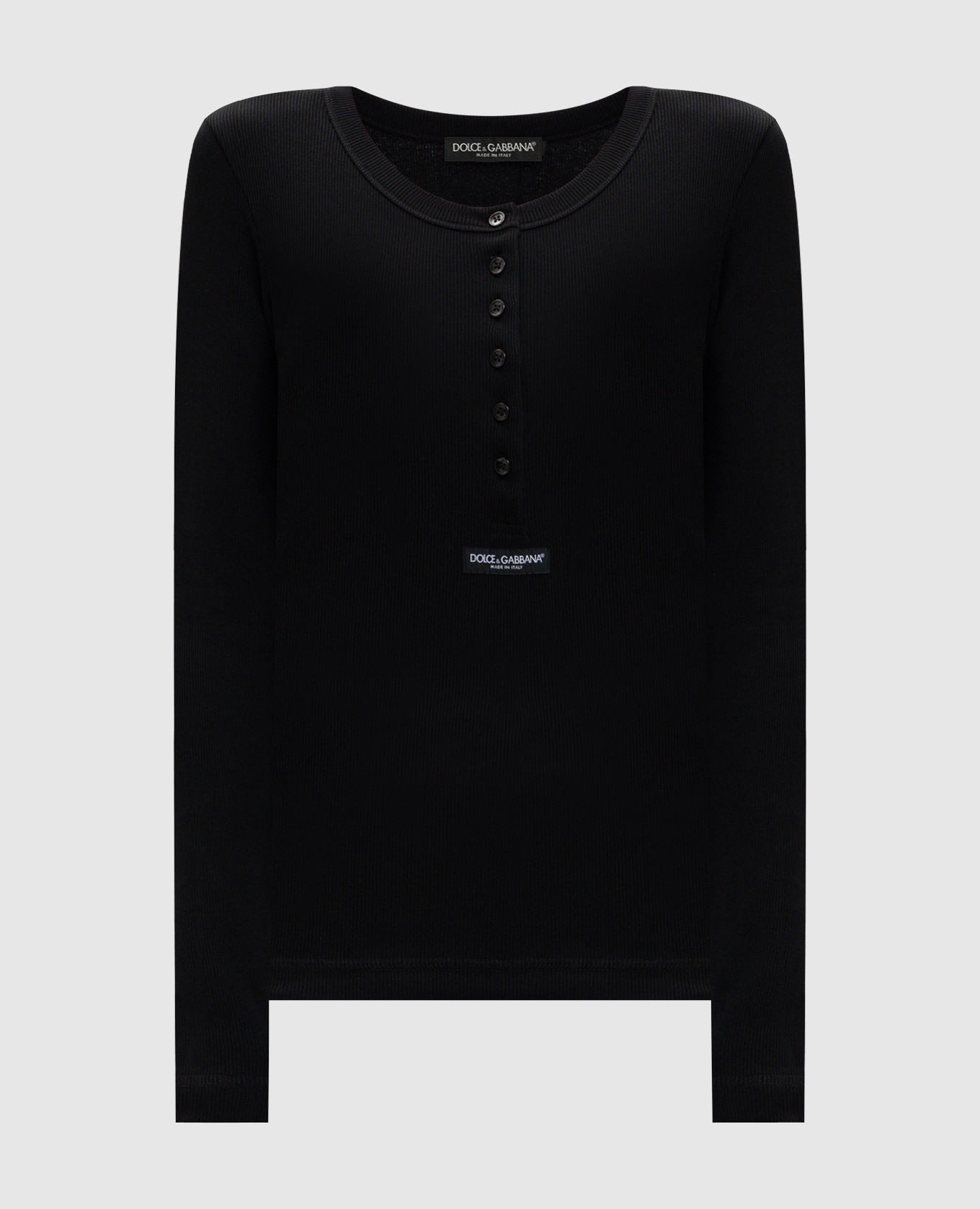 Black ribbed long sleeve Dolce&Gabbana
Black ribbed long sleeve Dolce&Gabbana