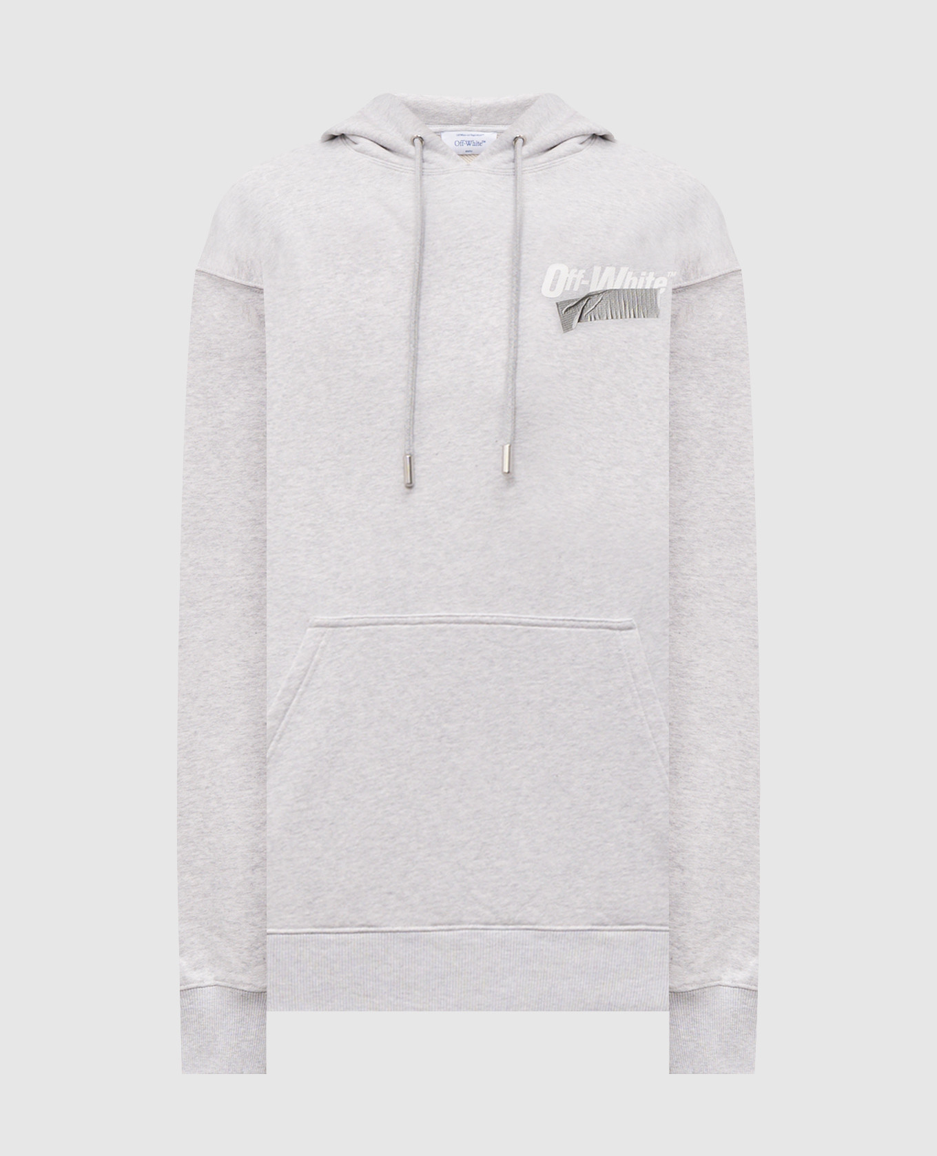 Grey melange Cupid Tape hoodie Off-White
Grey melange Cupid Tape hoodie Off-White