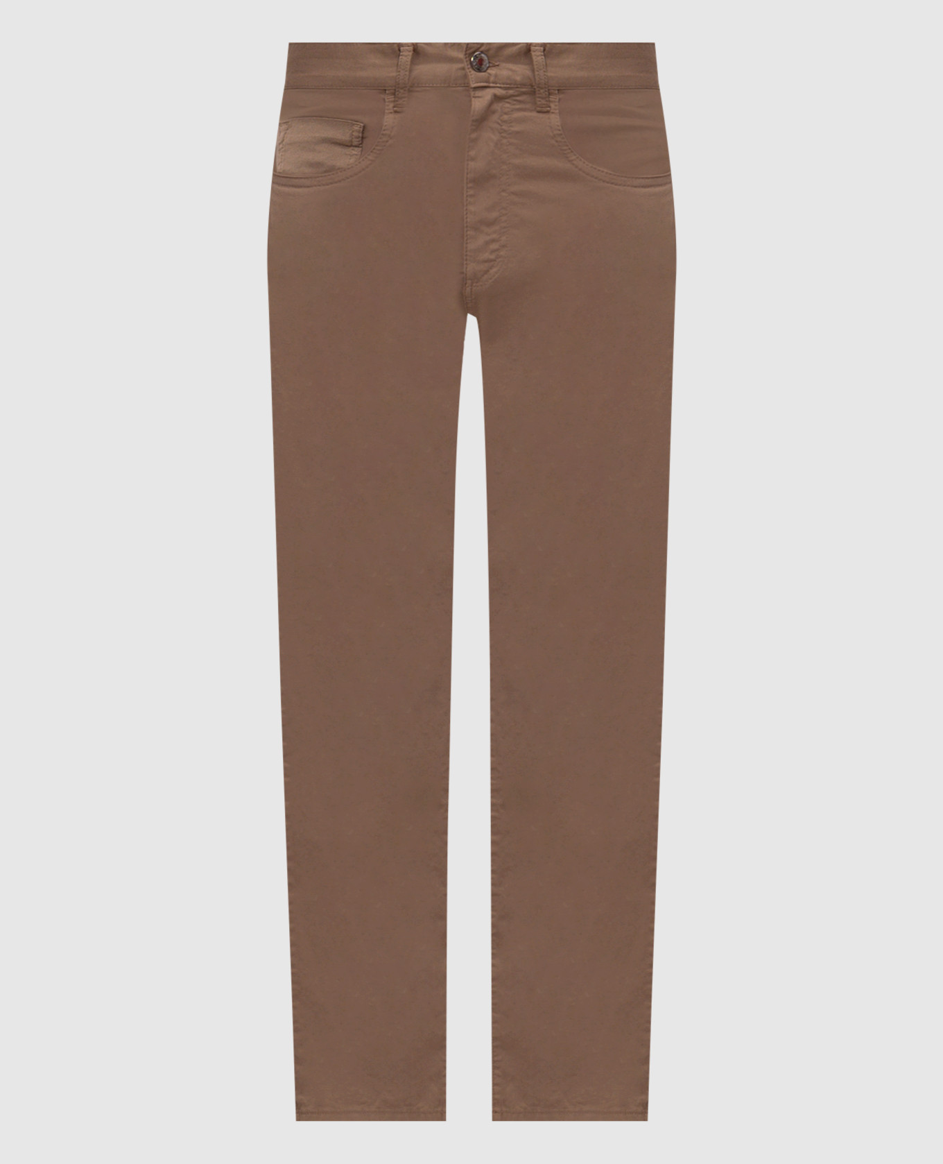 Corduroy pants with logo patch Canali, Brown
Corduroy pants with logo patch Canali, Brown
