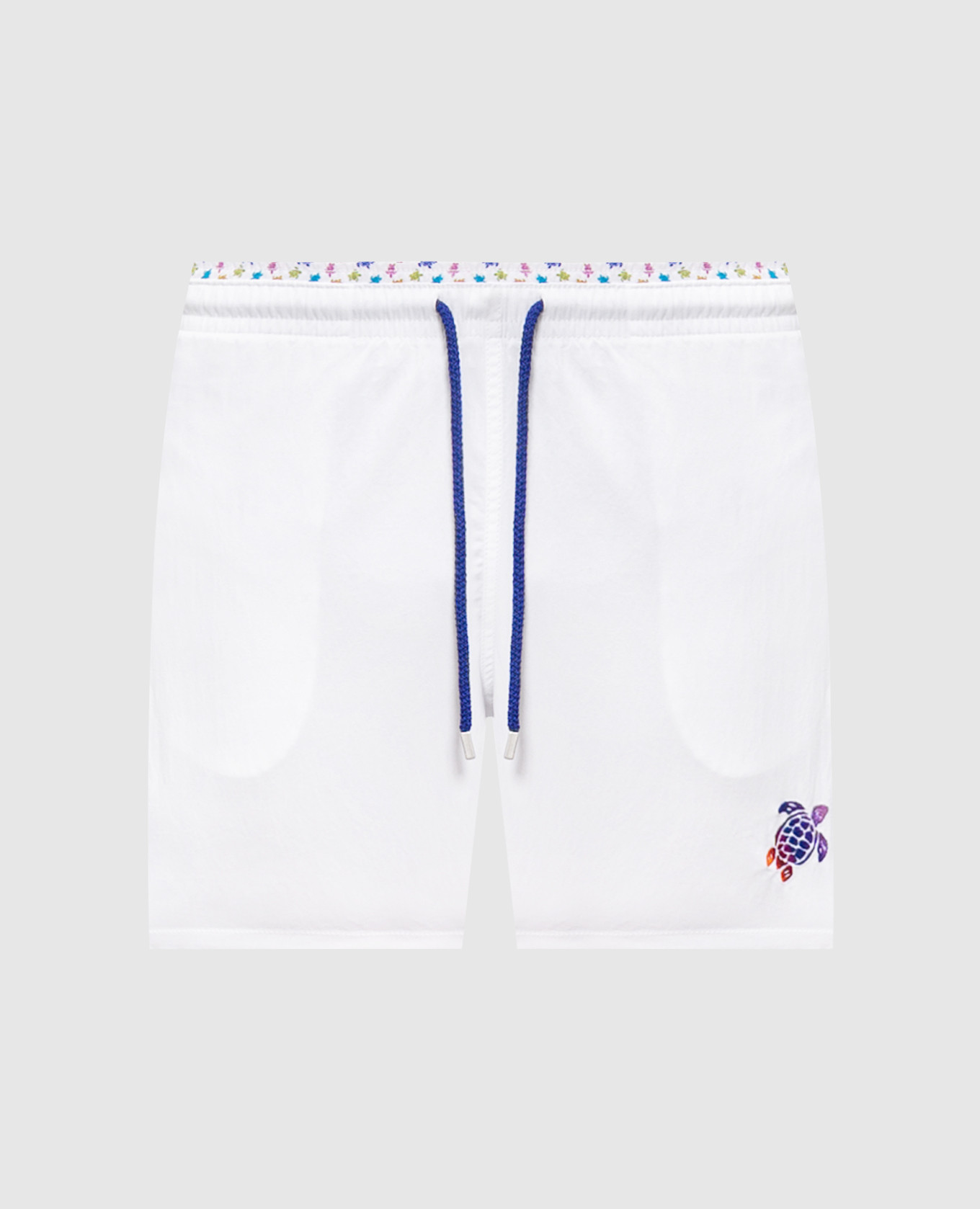 Ronde des Tortues white swim shorts with embroidered logo Vilebrequin
Ronde des Tortues white swim shorts with embroidered logo Vilebrequin