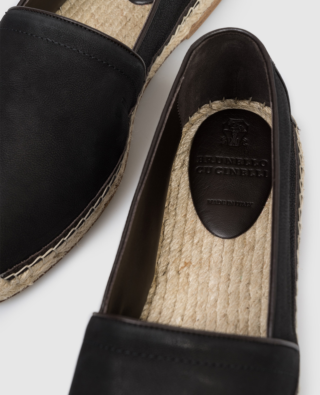 Black leather espadrilles Brunello Cucinelli
Black leather espadrilles Brunello Cucinelli